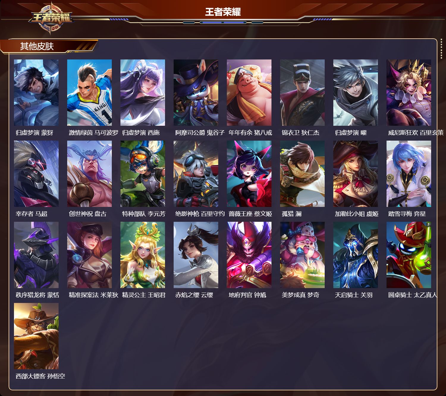 WZMK3377214王者荣耀账号详情图5