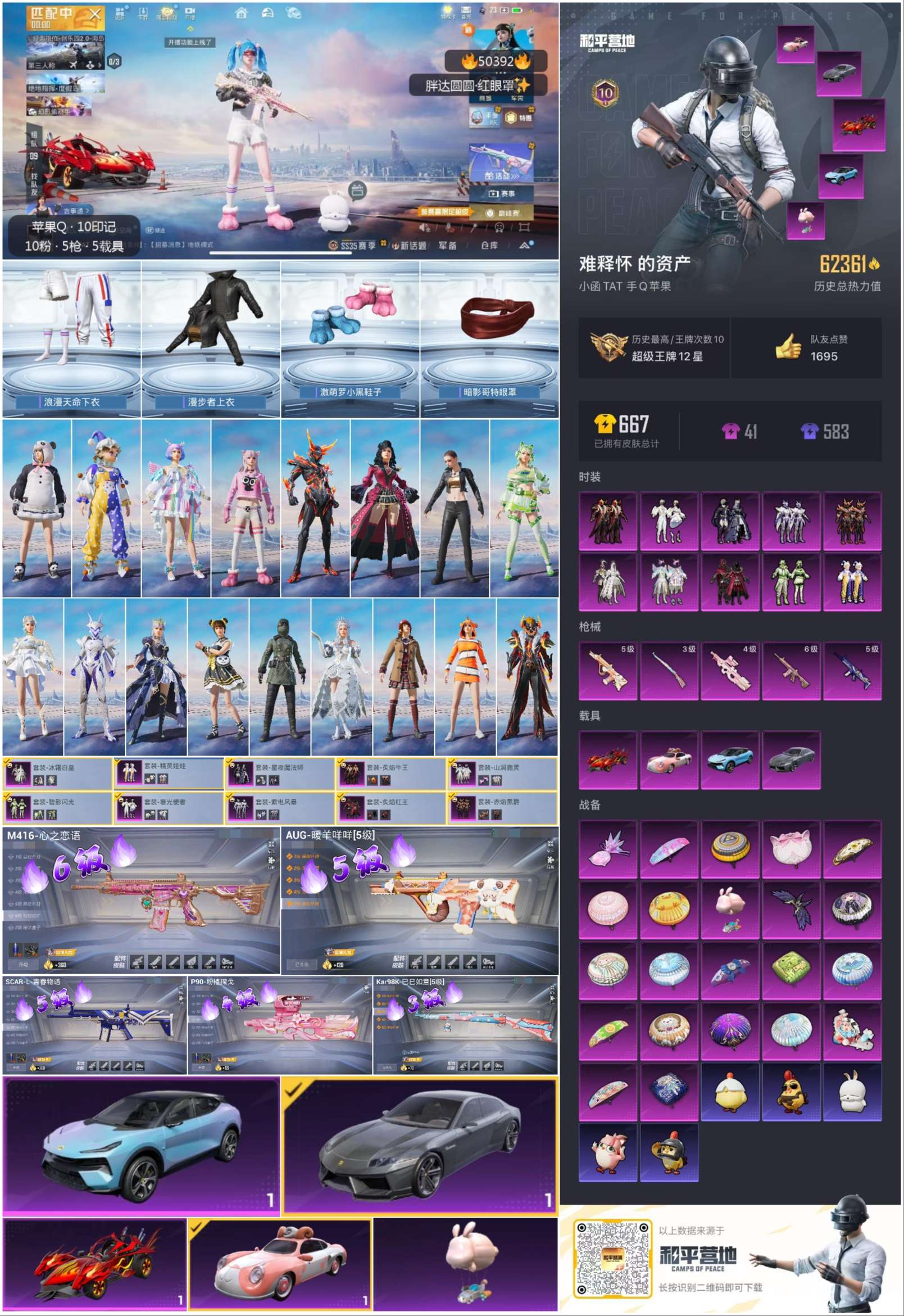 HPSJ3391658和平精英账号详情图5 HPSJ3391658和平精英账号详情图5