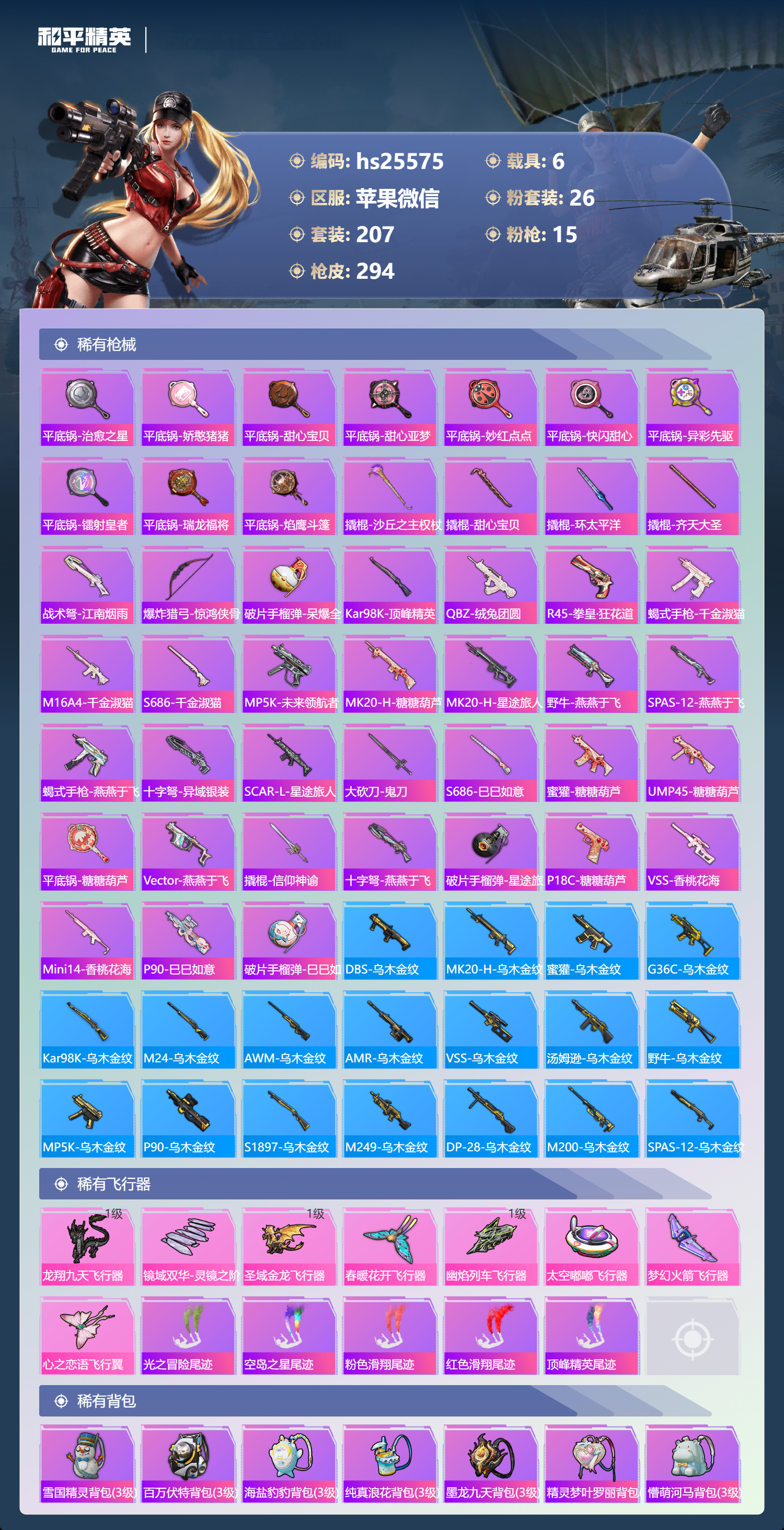 HPSJ3391846和平精英账号详情图7 HPSJ3391846和平精英账号详情图7