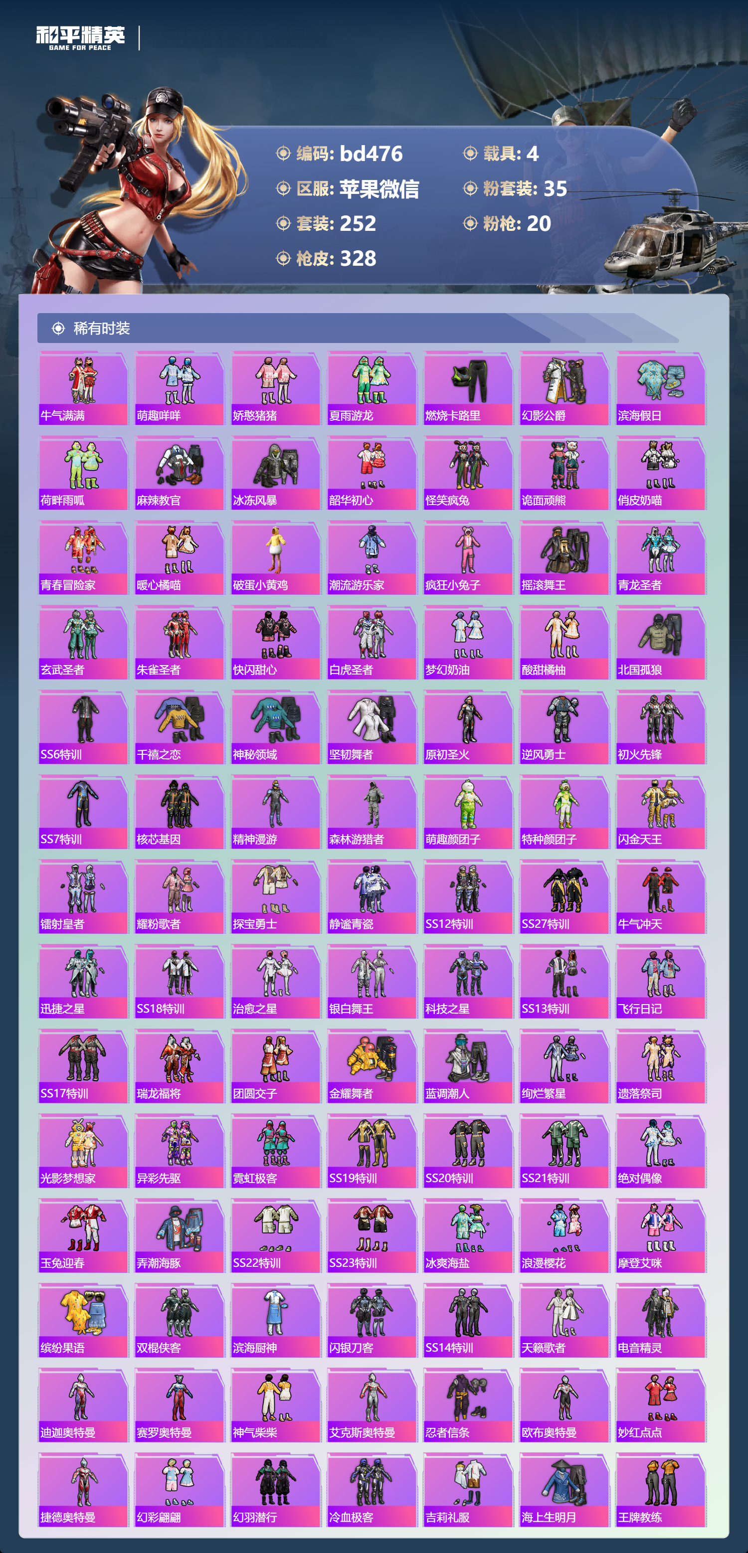 HPCMW418613和平精英账号详情图4