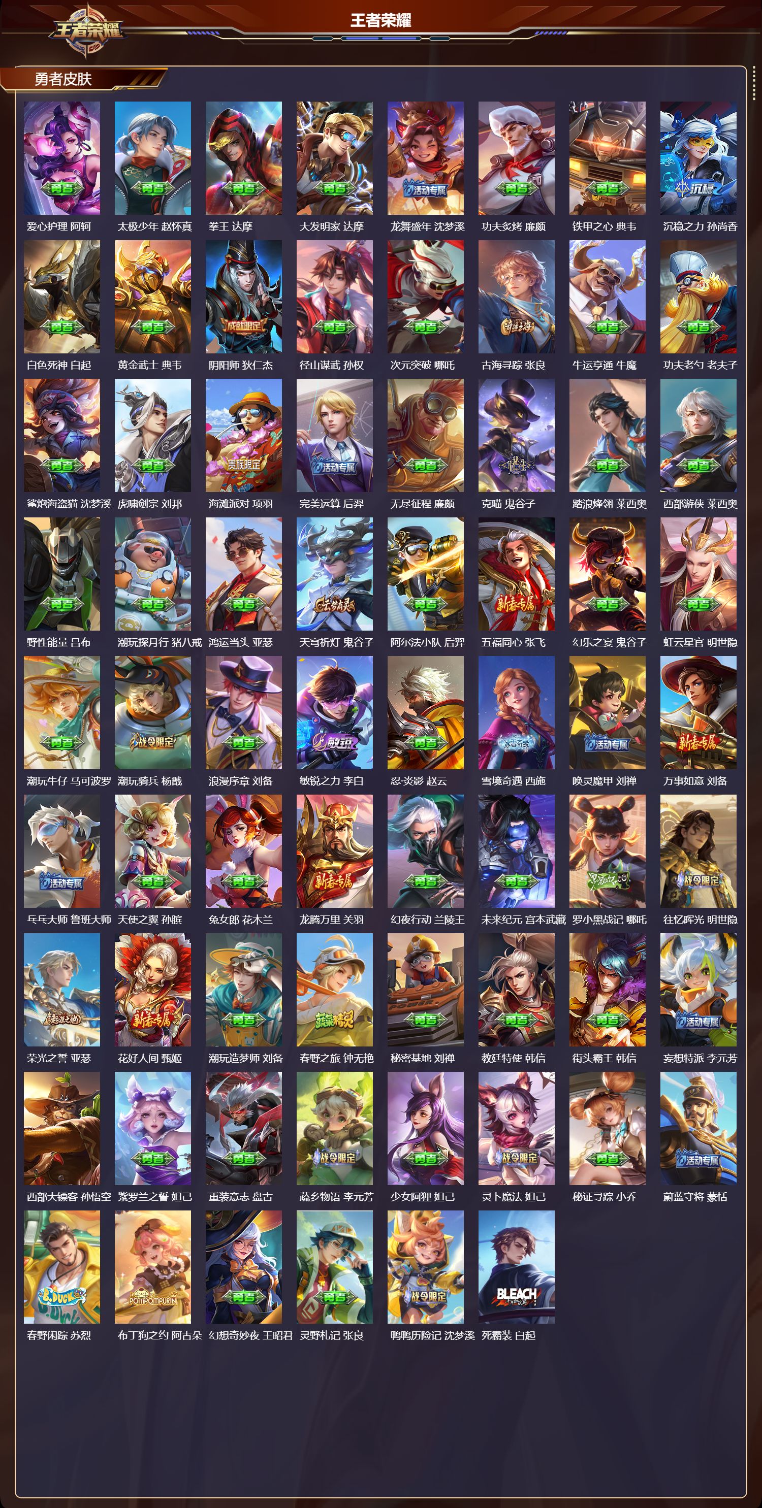 WZMK3379538王者荣耀账号详情图3