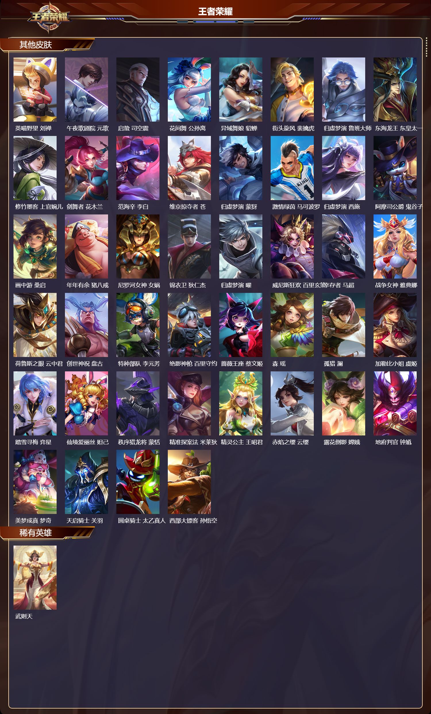 WZMK3379535王者荣耀账号详情图6