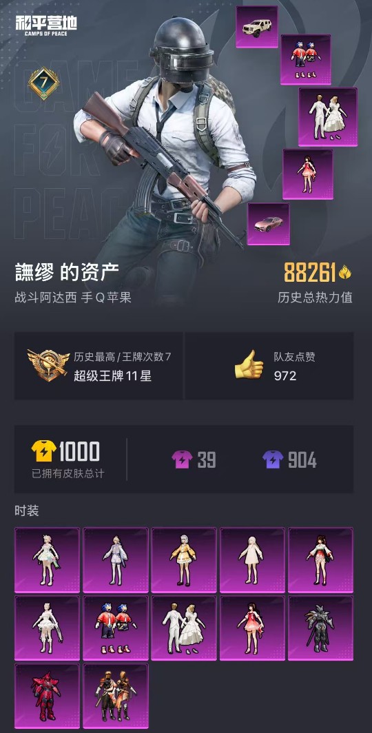 HPCMW463984和平精英账号详情图2