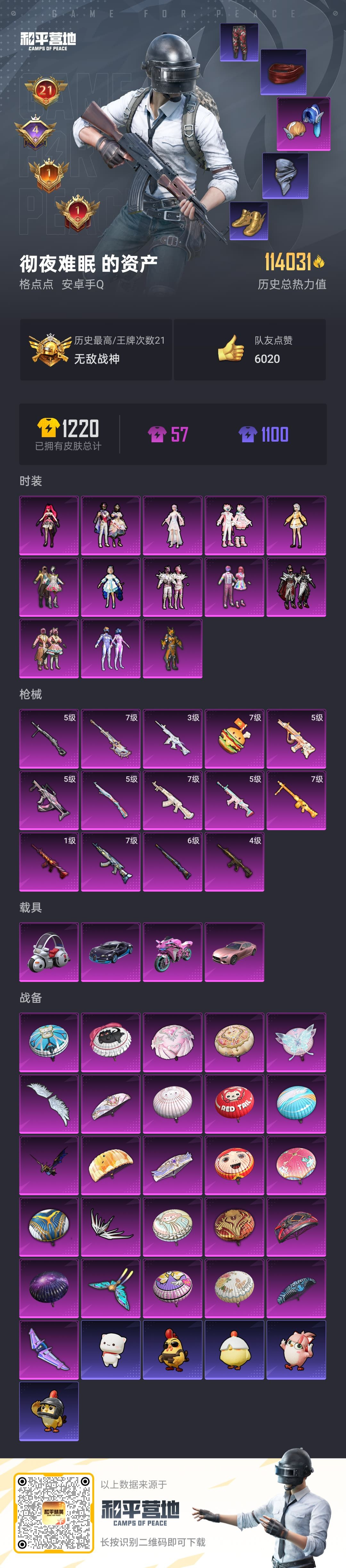 HPSJ3391568和平精英账号详情图4 HPSJ3391568和平精英账号详情图4