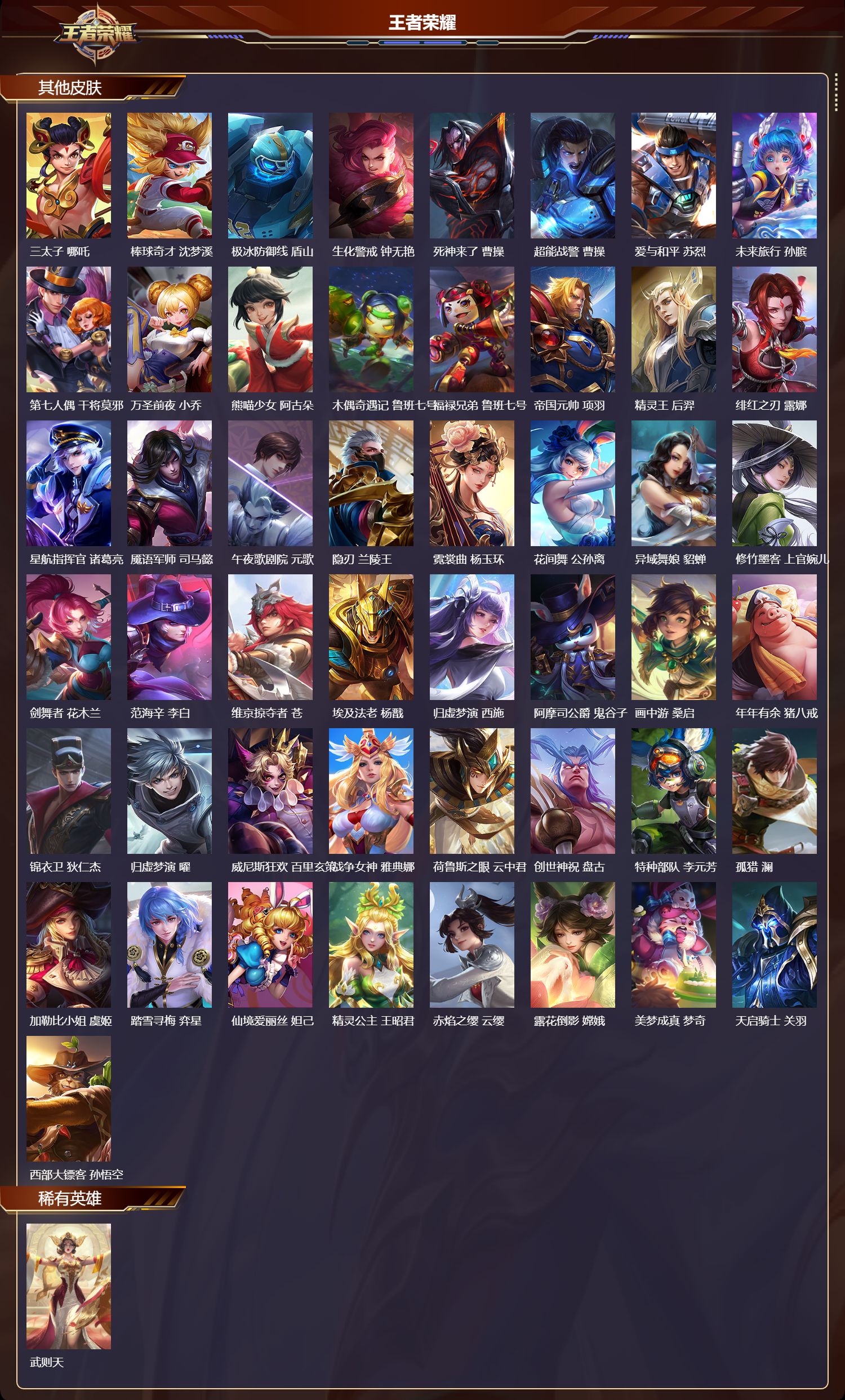 WZMK3379519王者荣耀账号详情图5