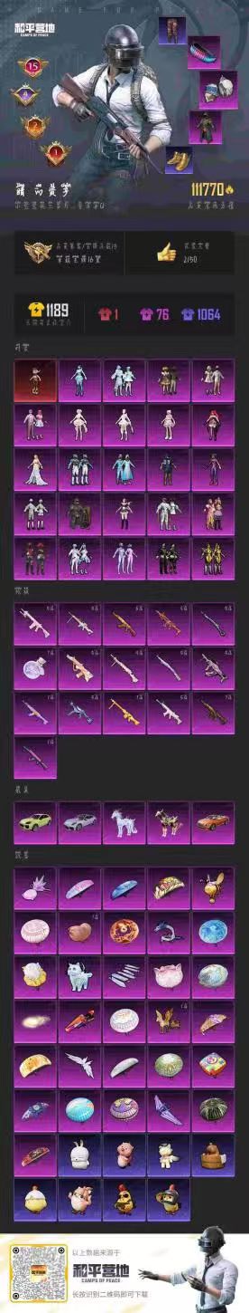 HPSJ3395165和平精英账号详情图4 HPSJ3395165和平精英账号详情图4