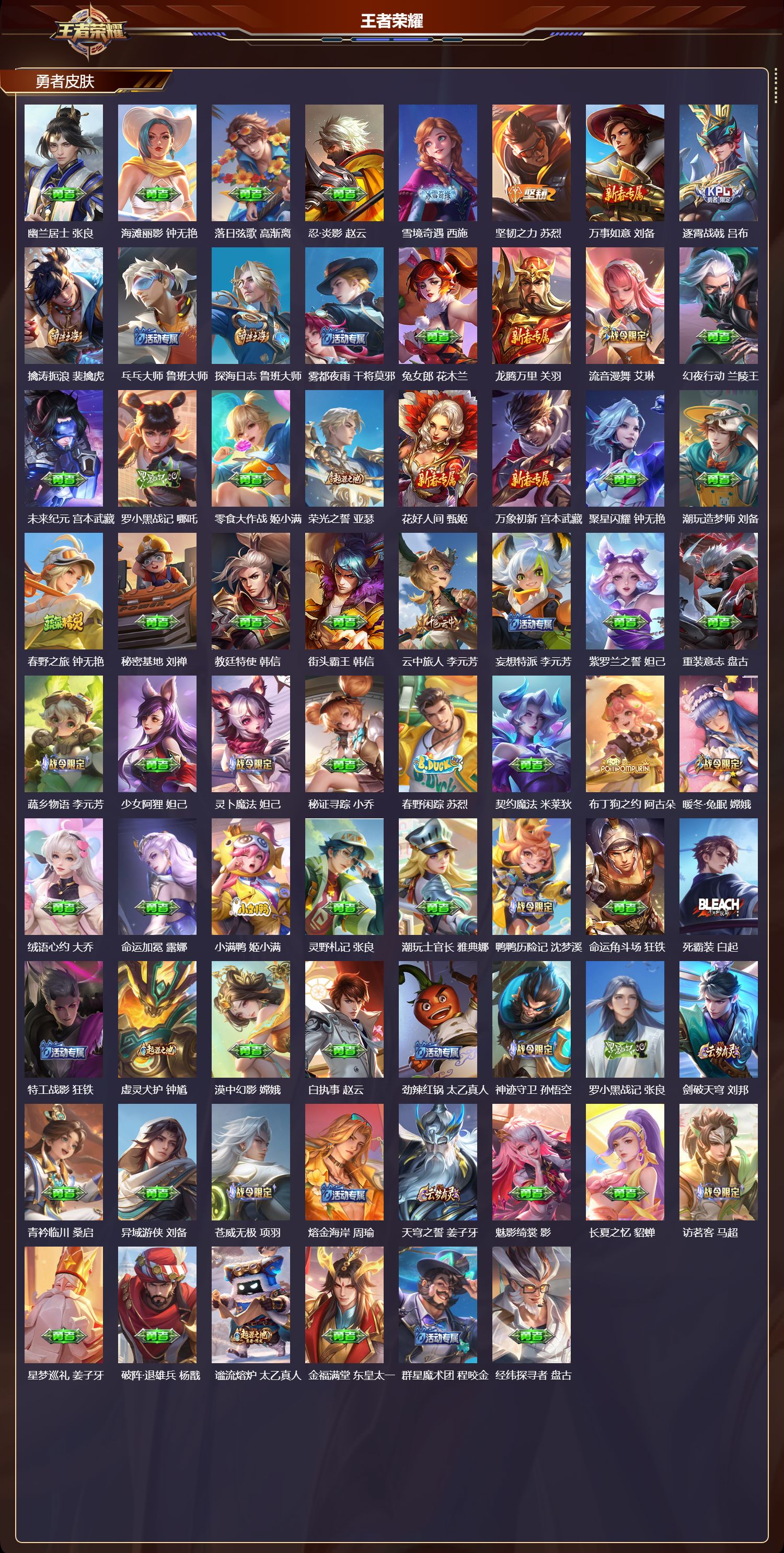 WZMK3379547王者荣耀账号详情图5