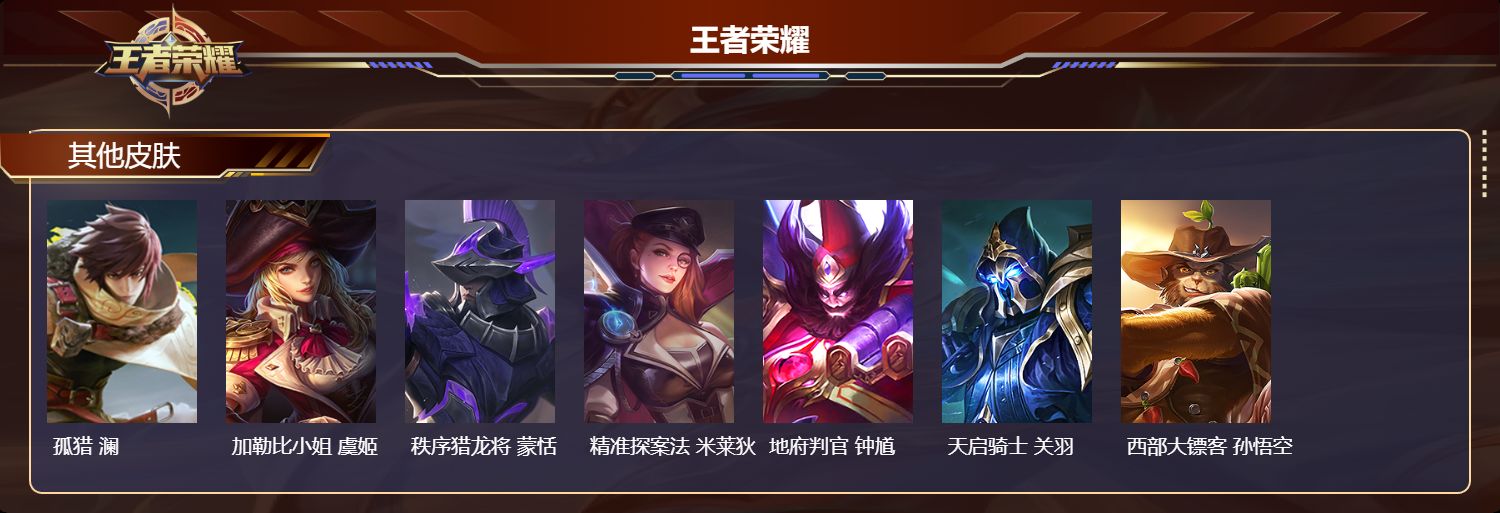 WZMK3377234王者荣耀账号详情图4