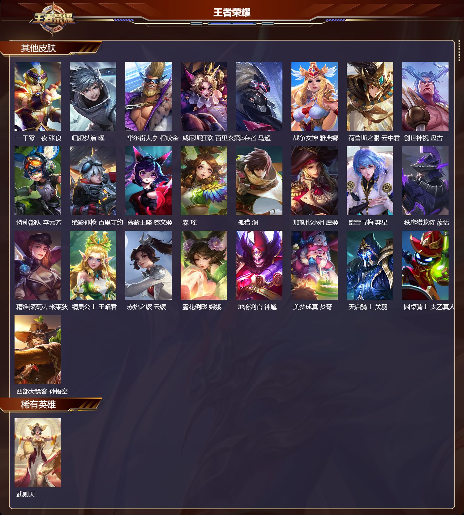 WZMK3379546王者荣耀账号详情图7 WZMK3379546王者荣耀账号详情图7