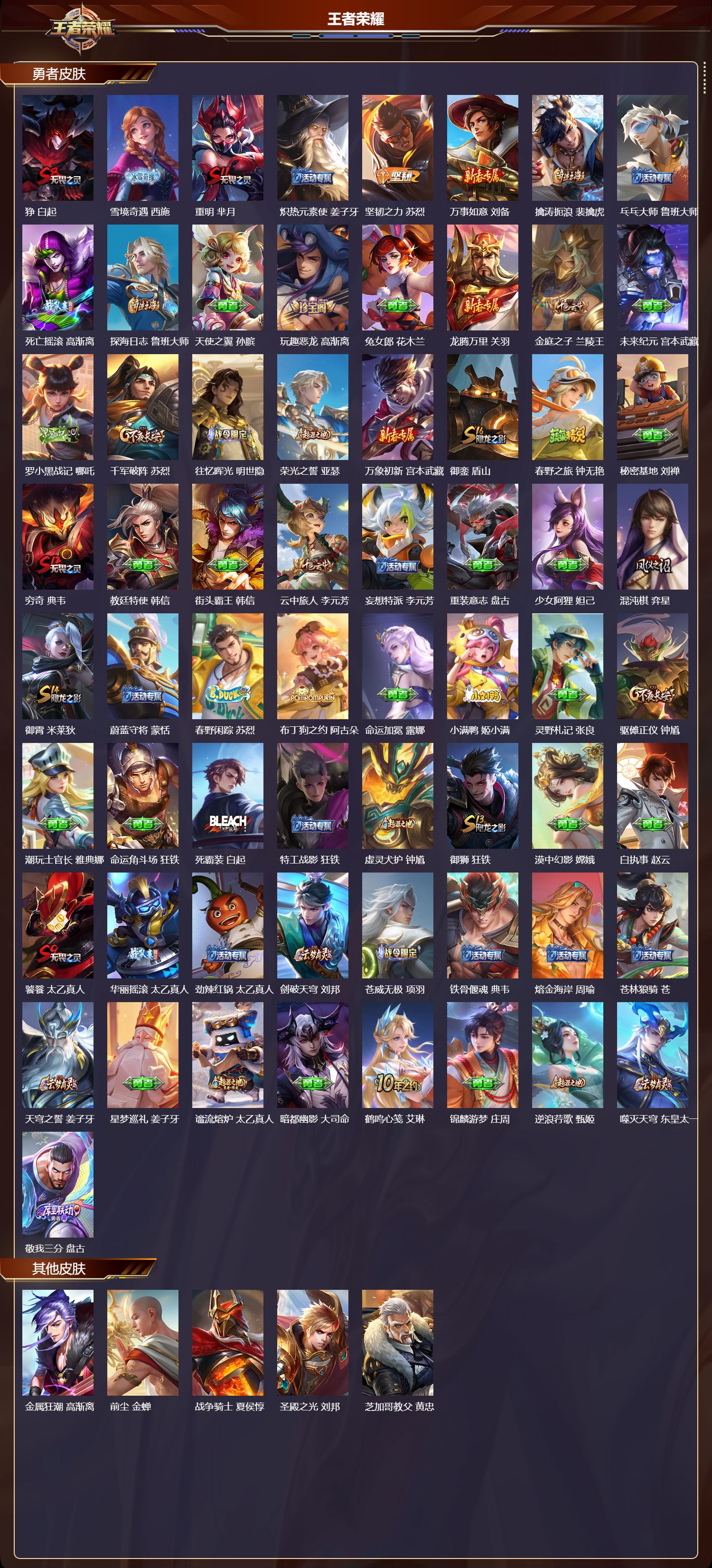 WZMK3379539王者荣耀账号详情图4