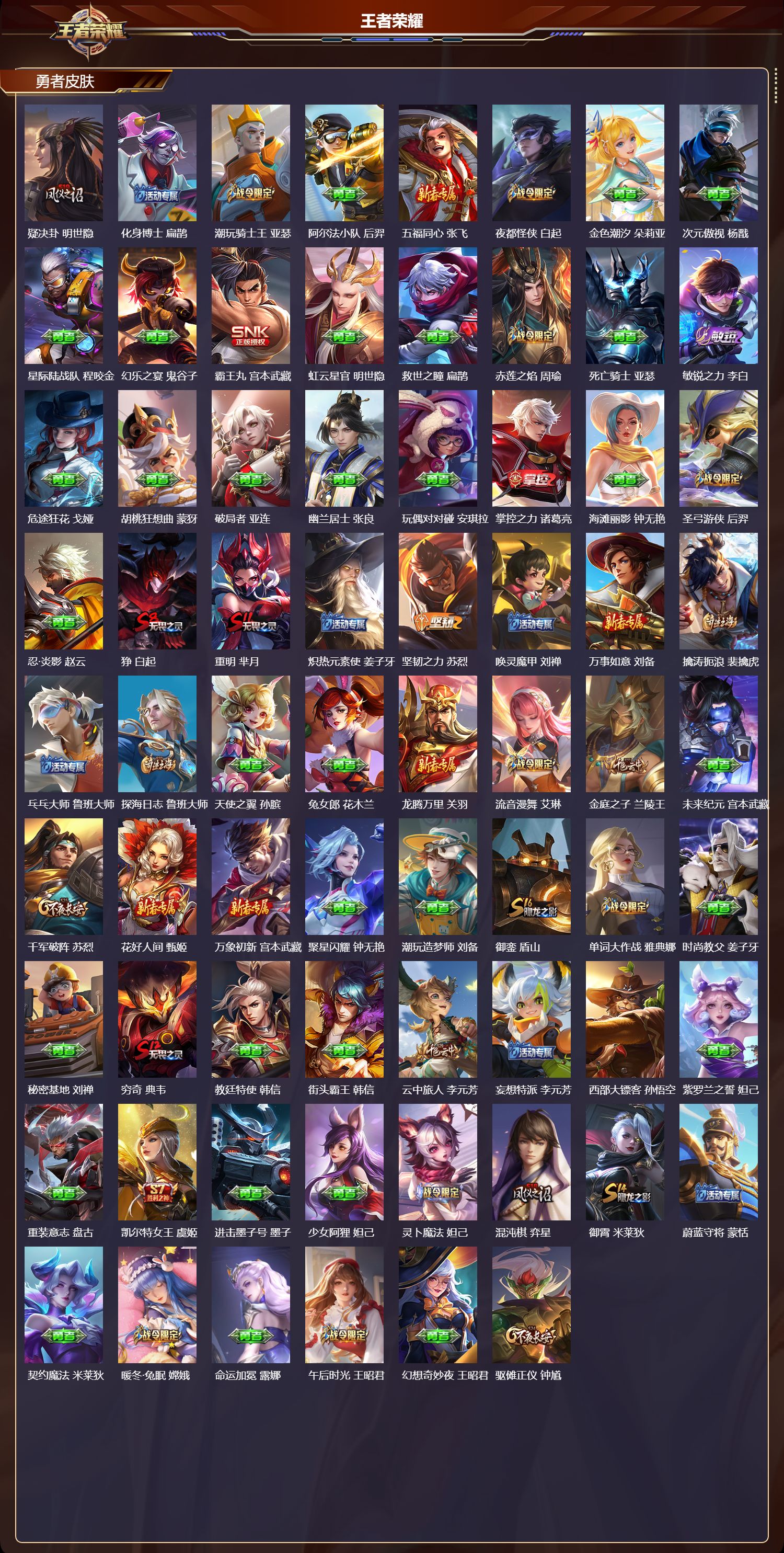 WZMK3379546王者荣耀账号详情图5 WZMK3379546王者荣耀账号详情图5