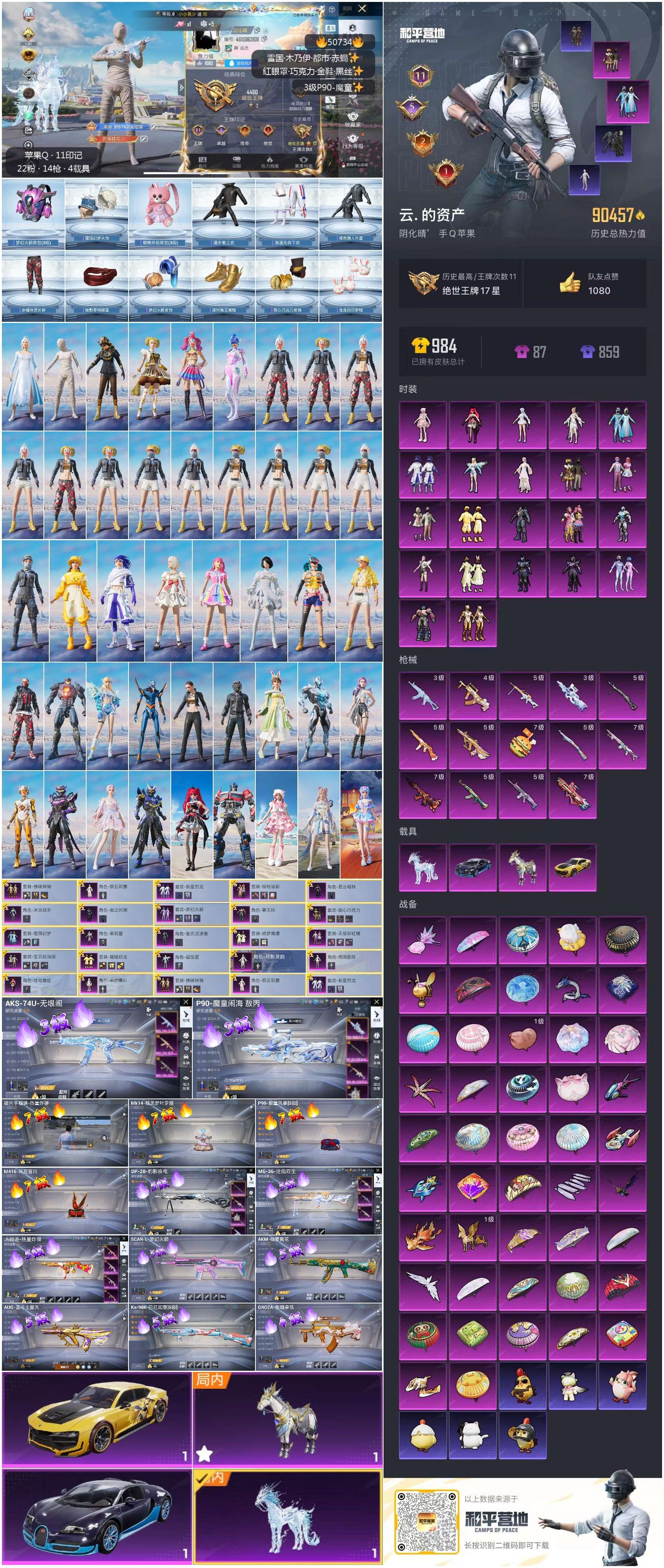 HPSJ3396209和平精英账号详情图4 HPSJ3396209和平精英账号详情图4