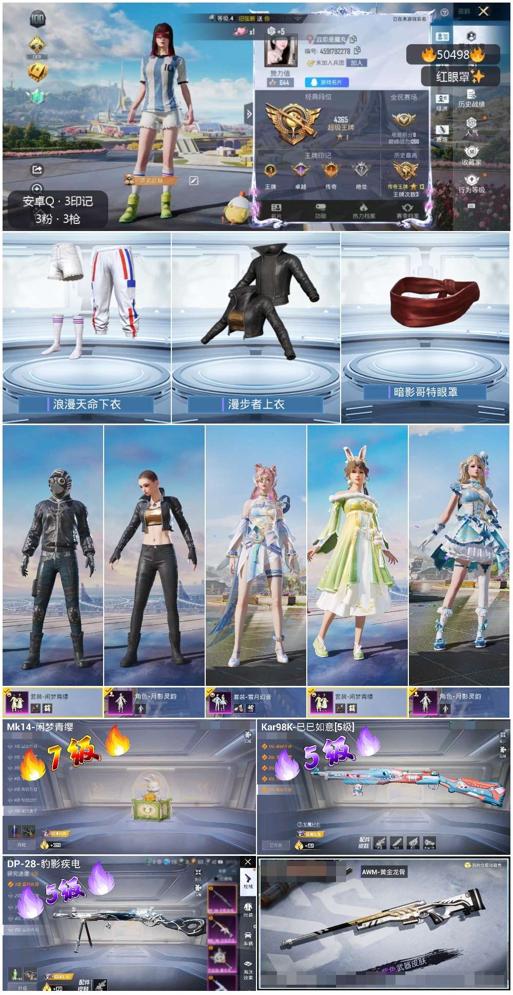 HPSJ3393277和平精英账号详情图5 HPSJ3393277和平精英账号详情图5