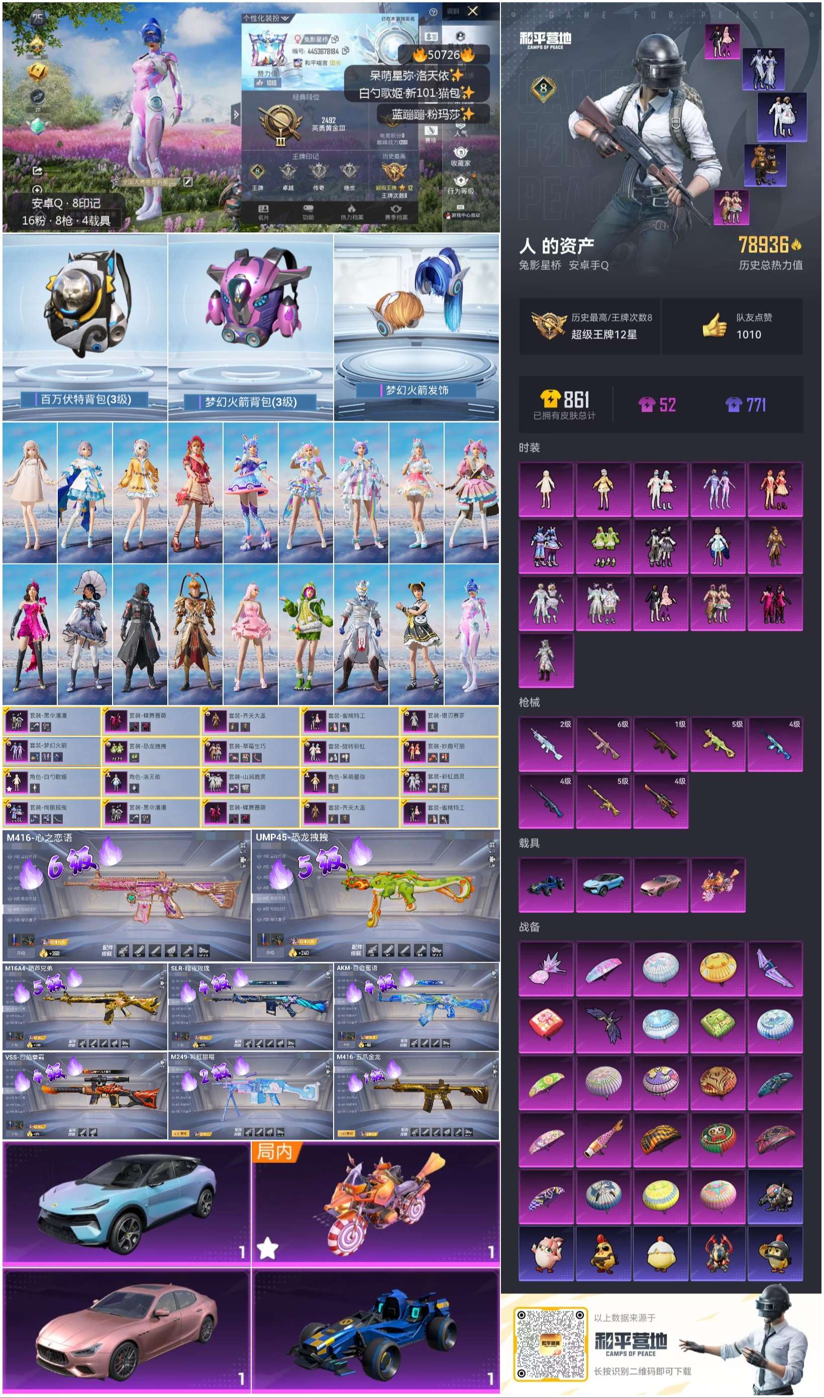 HPSJ3396219和平精英账号详情图4 HPSJ3396219和平精英账号详情图4