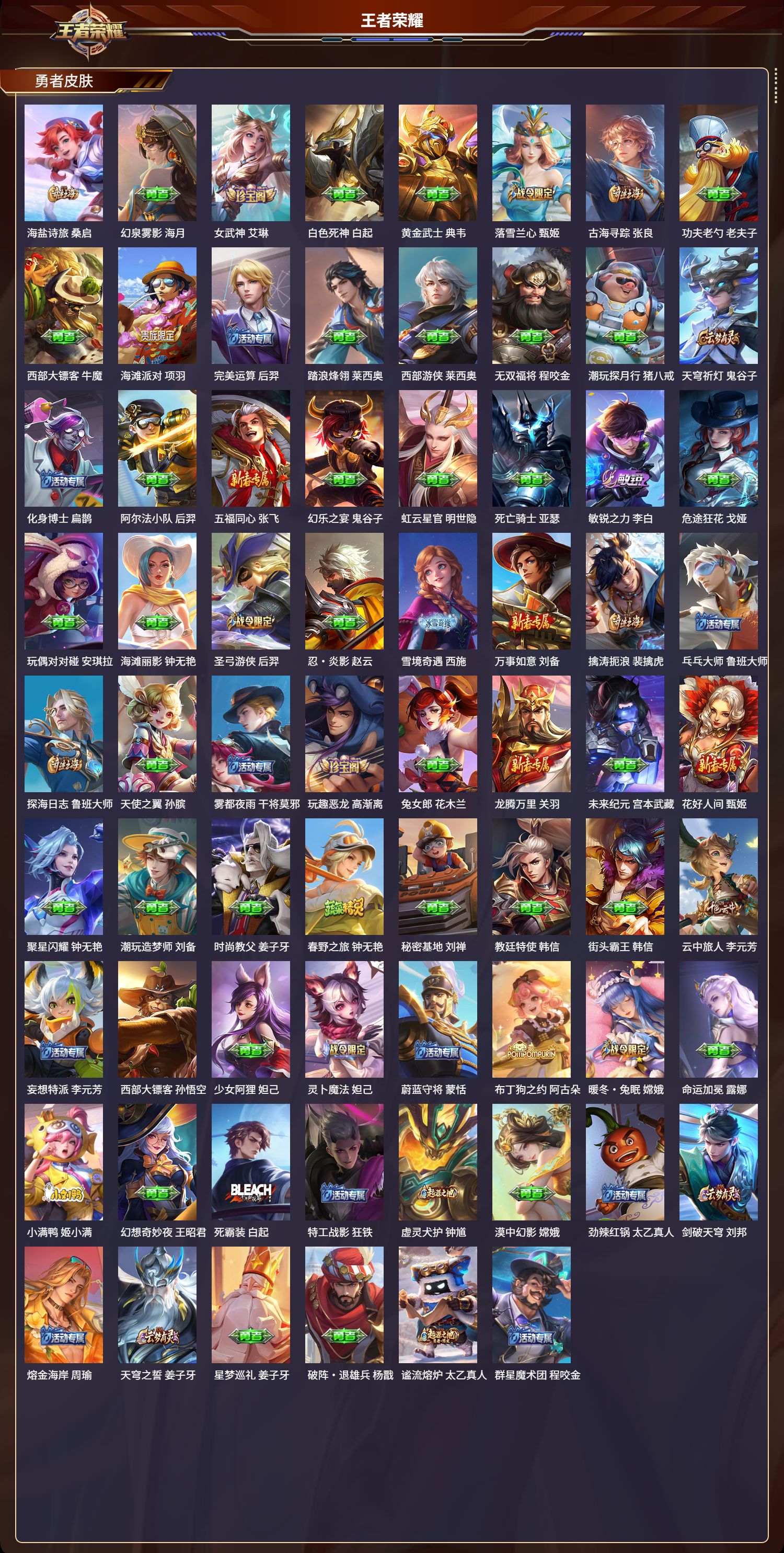 WZCMW3380652王者荣耀账号详情图3