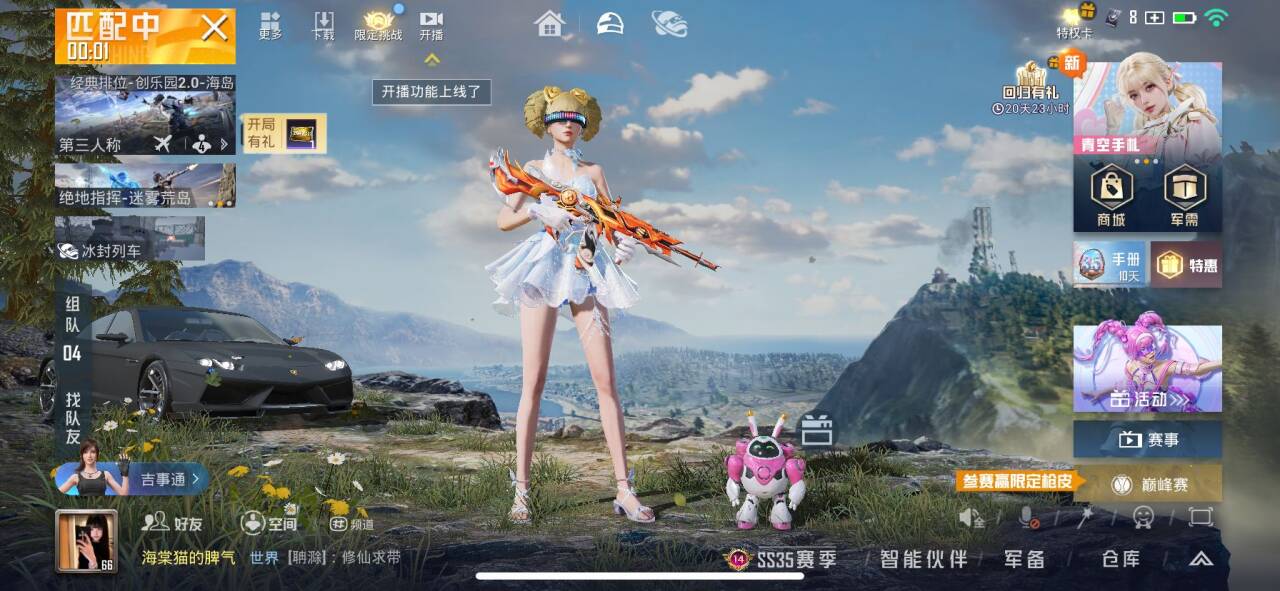 HPSJ3393130和平精英账号详情图2 HPSJ3393130和平精英账号详情图2