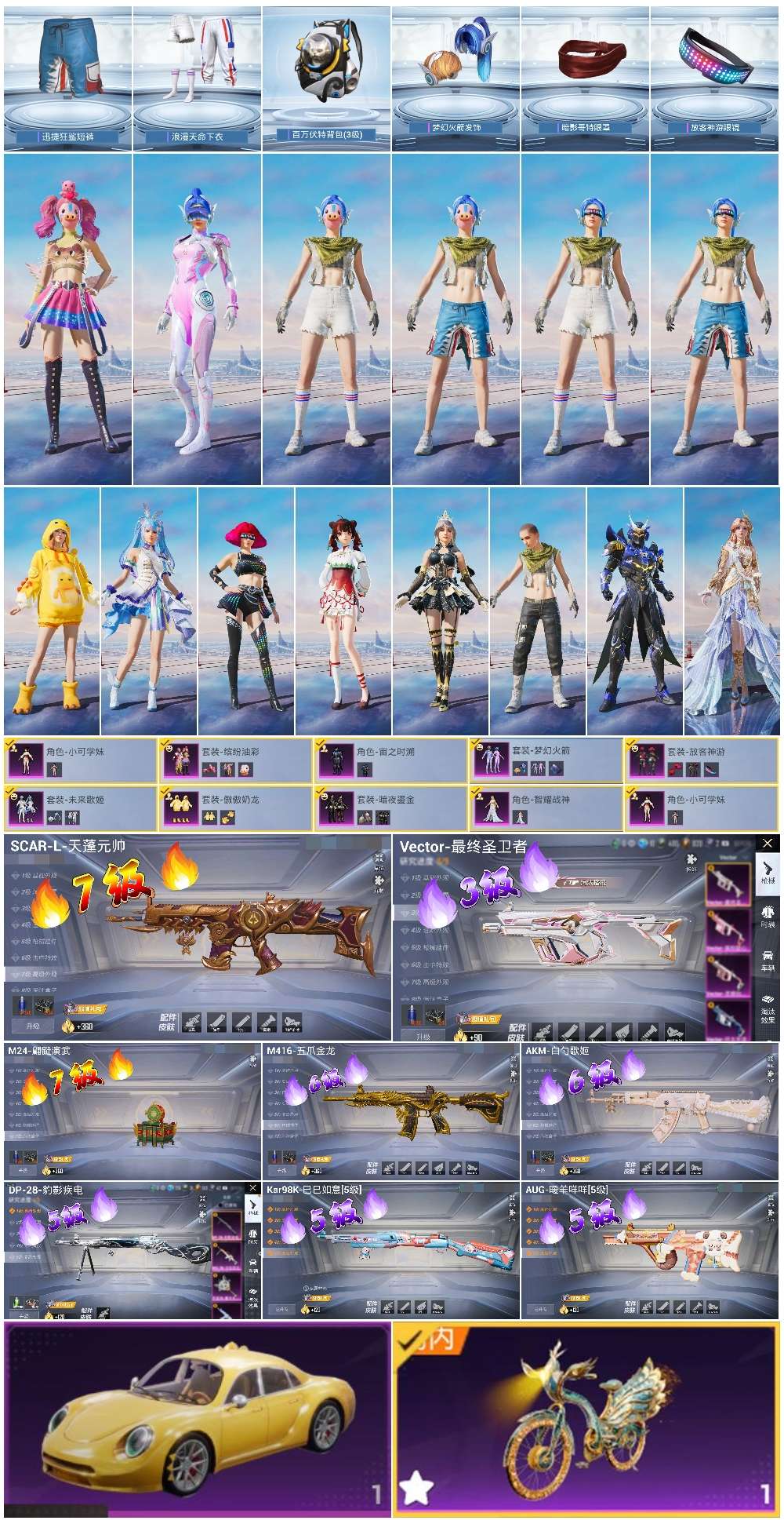 HPSJ3393223和平精英账号详情图5 HPSJ3393223和平精英账号详情图5