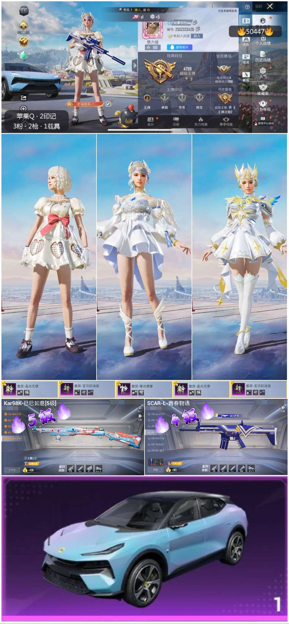 HPSJ3393229和平精英账号详情图5 HPSJ3393229和平精英账号详情图5