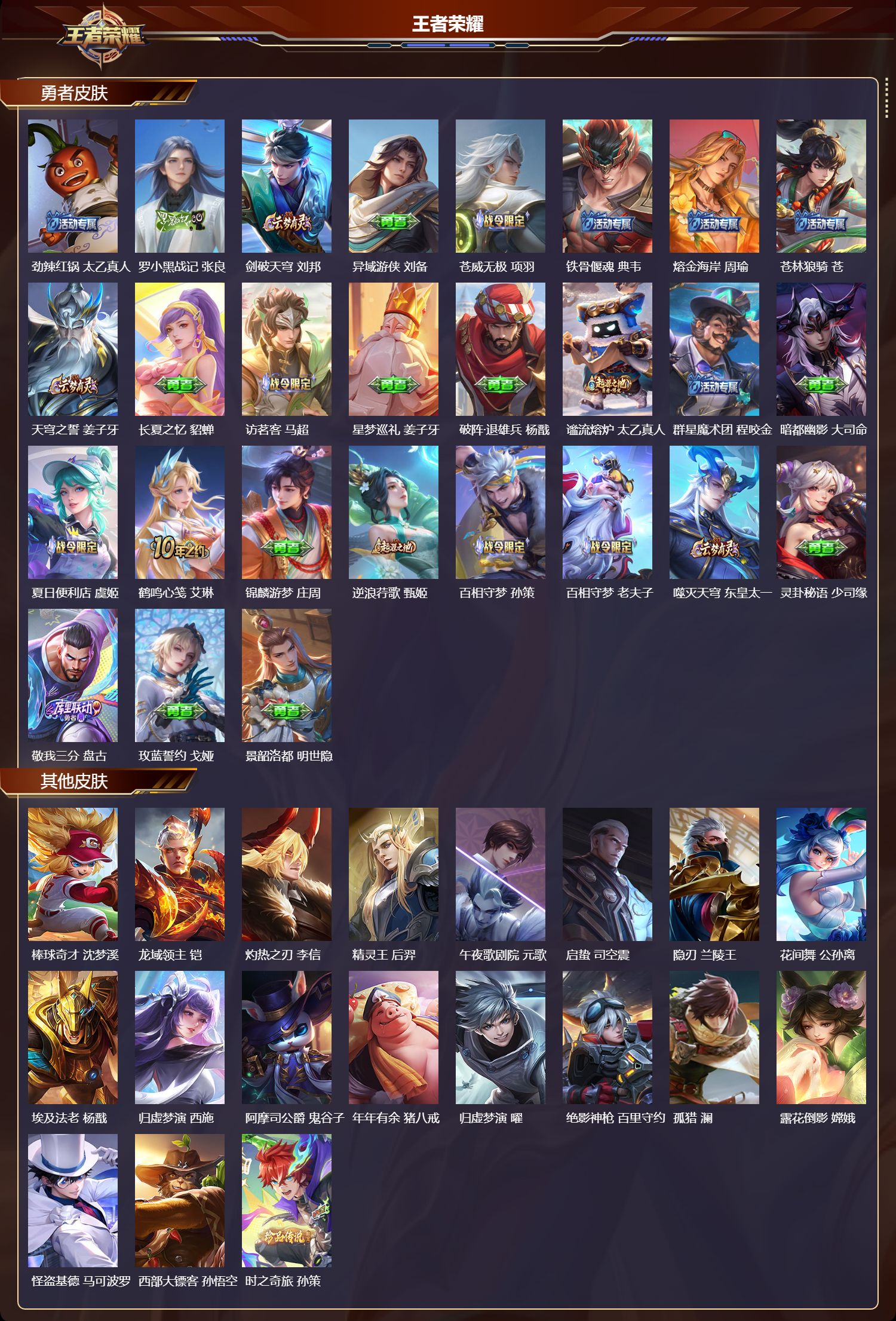 WZMK3382944王者荣耀账号详情图4