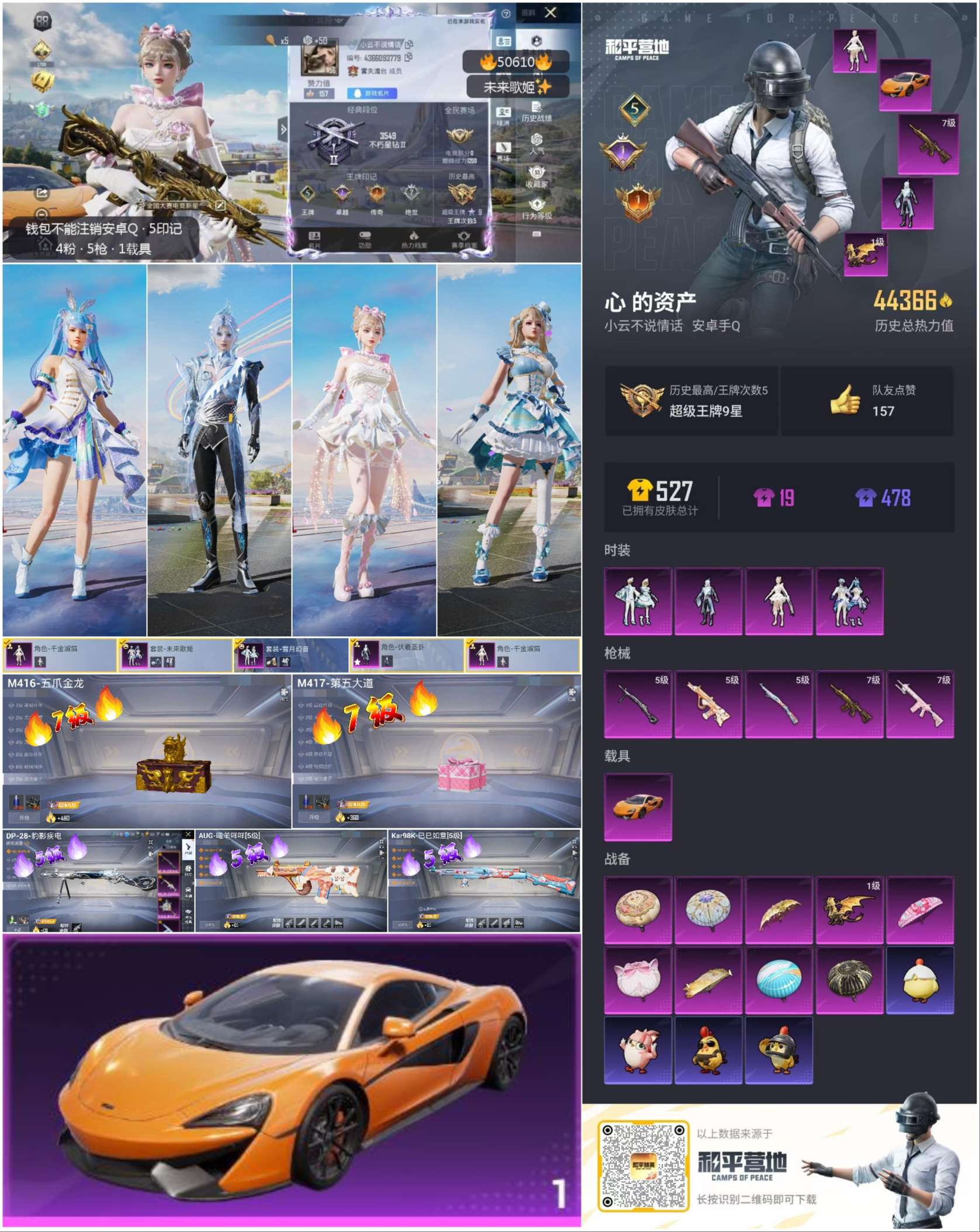 HPSJ3394253和平精英账号详情图5 HPSJ3394253和平精英账号详情图5