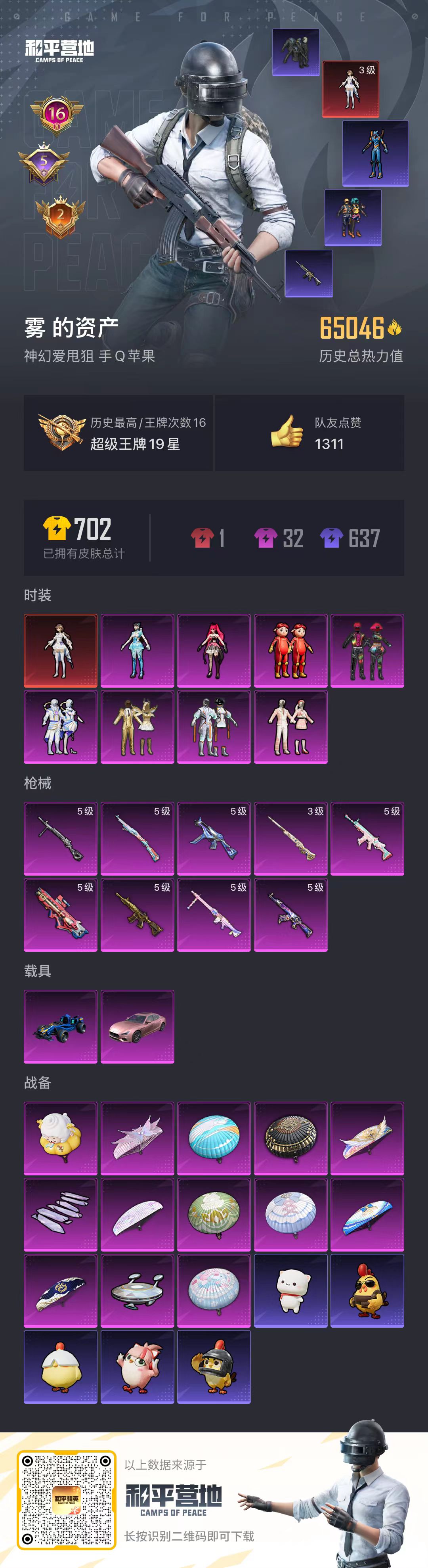 HPSJ3397409和平精英账号详情图2 HPSJ3397409和平精英账号详情图2