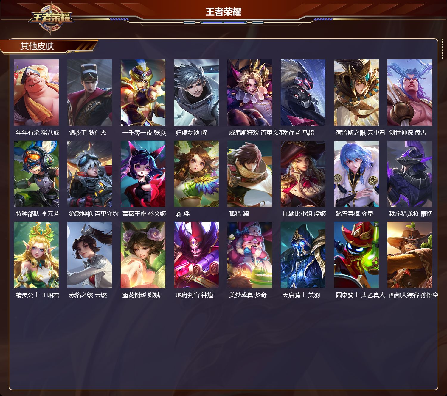 WZMK3382963王者荣耀账号详情图6