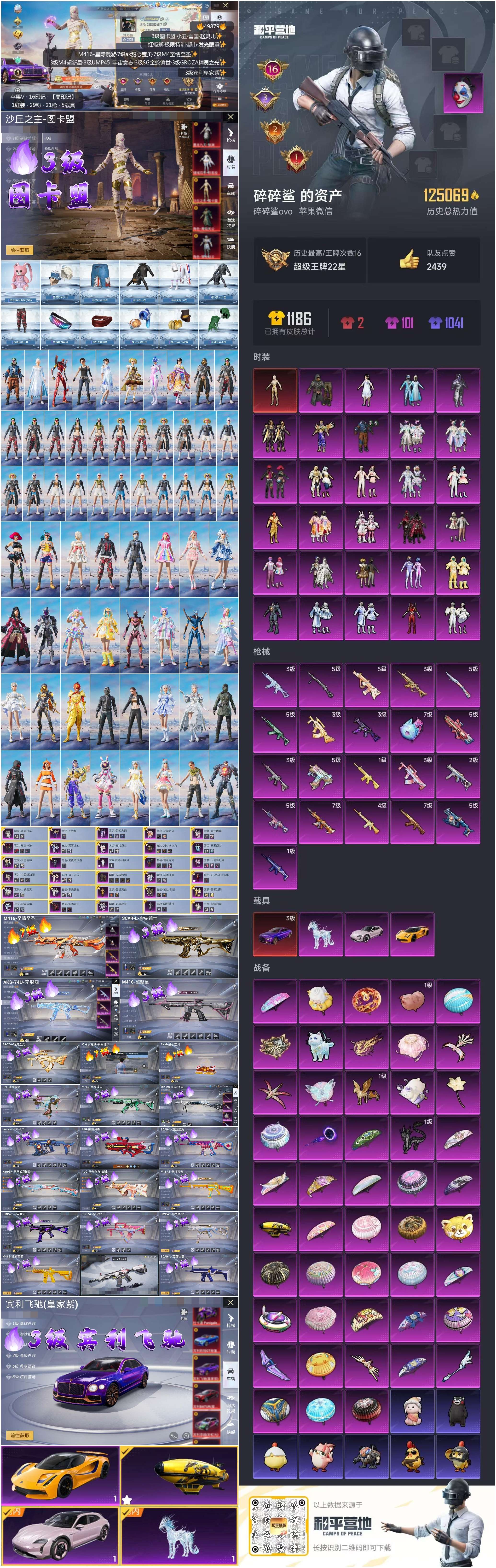 HPSJ3394518和平精英账号详情图4 HPSJ3394518和平精英账号详情图4