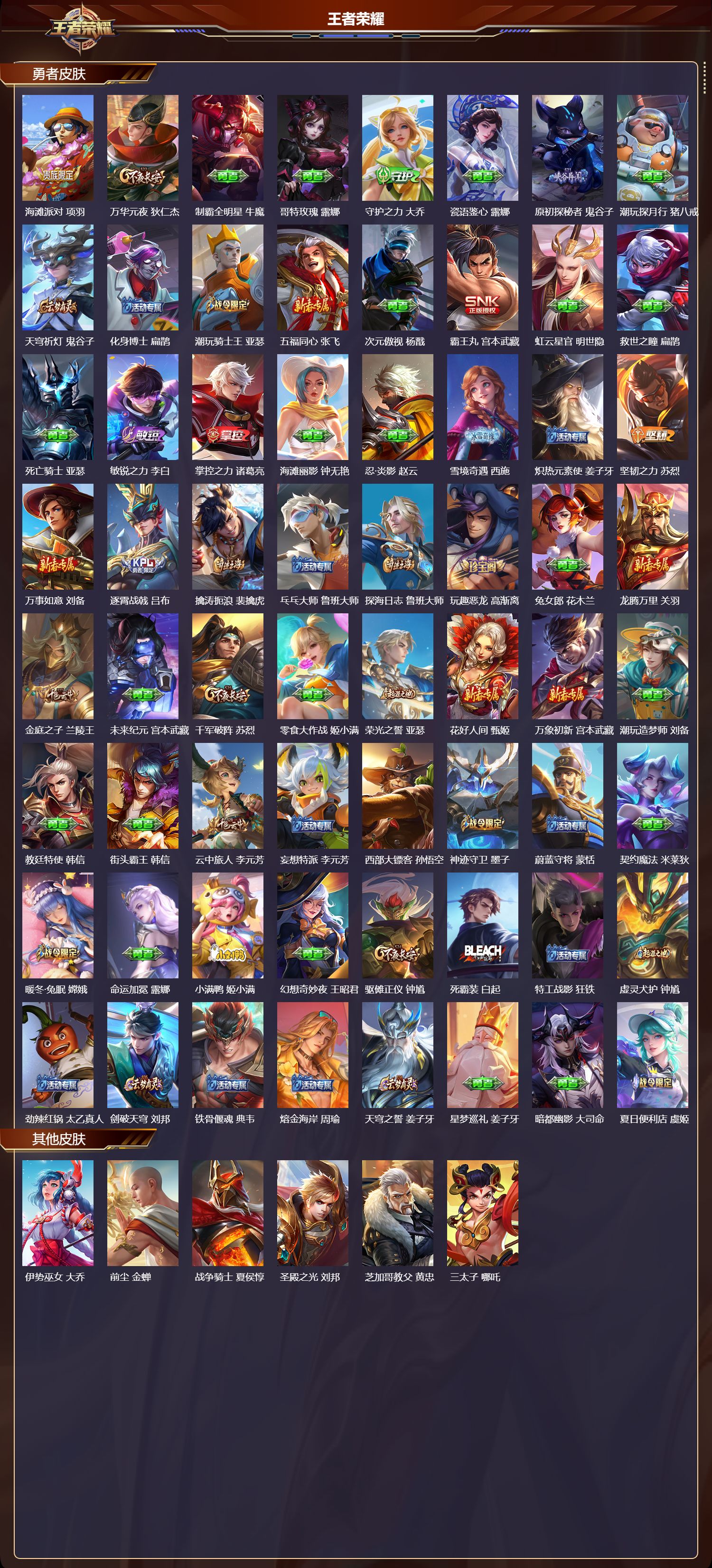 WZMK3382937王者荣耀账号详情图4 WZMK3382937王者荣耀账号详情图4