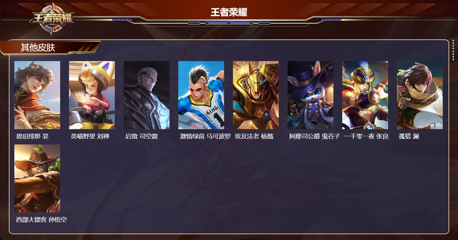 WZMK3382966王者荣耀账号详情图3