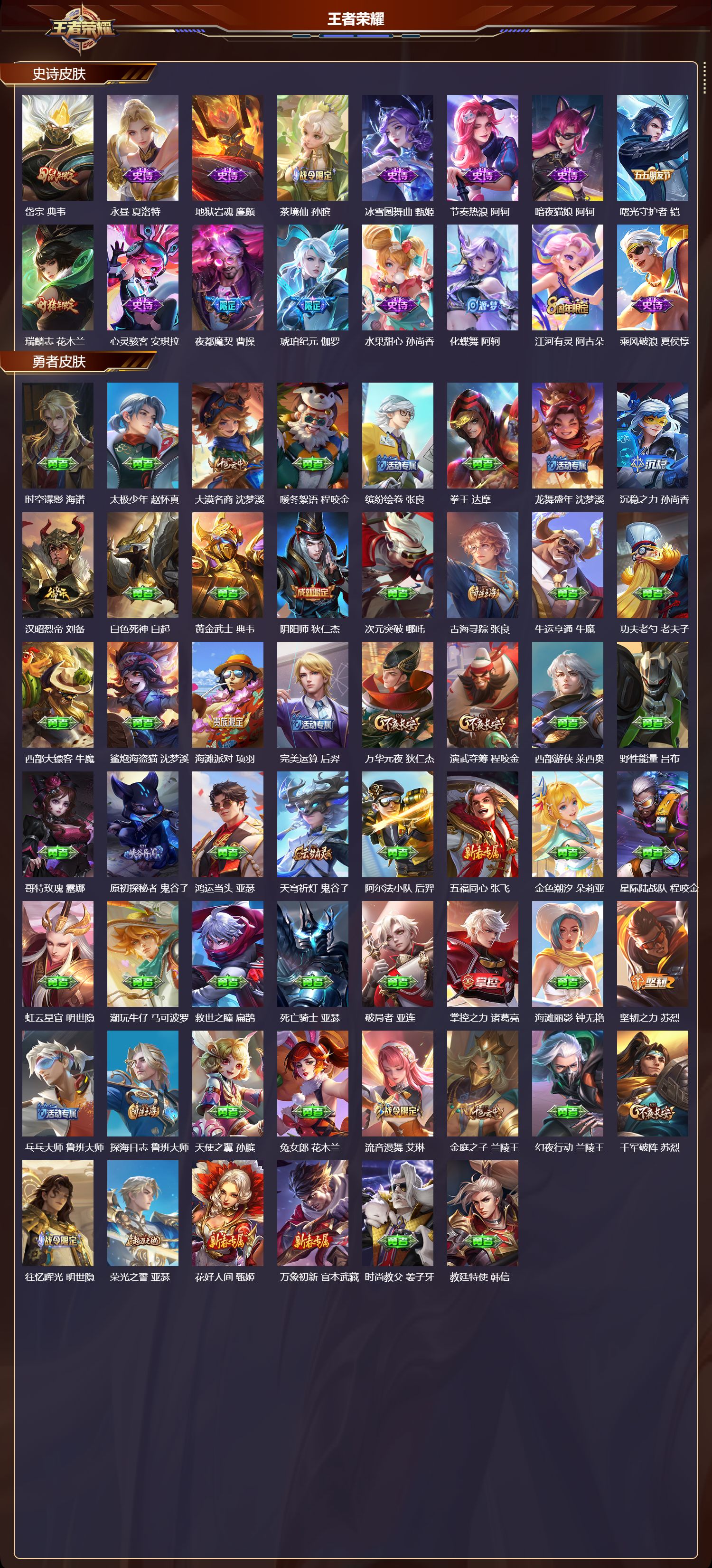 WZCMW3381864王者荣耀账号详情图3 WZCMW3381864王者荣耀账号详情图3