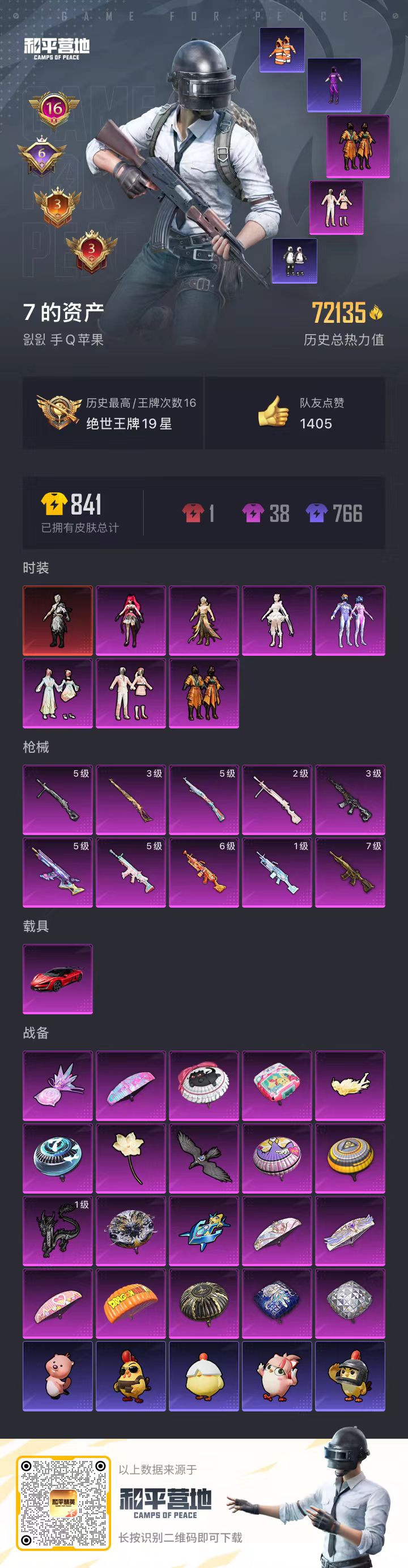 HPSJ3397445和平精英账号详情图2 HPSJ3397445和平精英账号详情图2