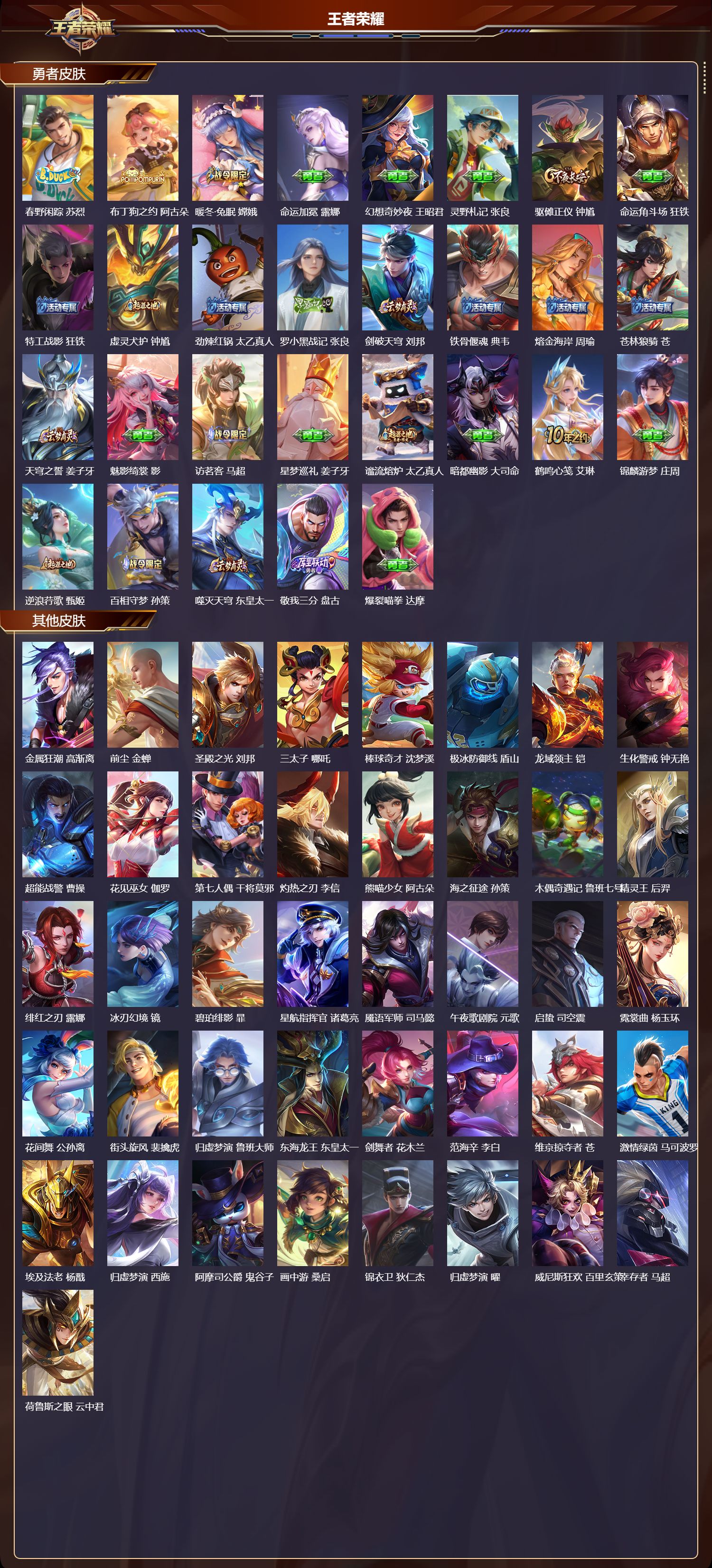 WZMK3382960王者荣耀账号详情图5