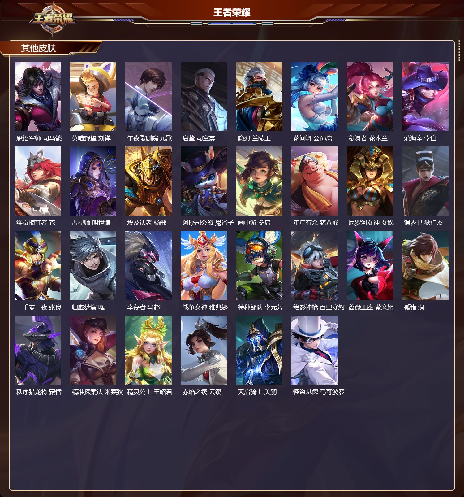 WZMK3382938王者荣耀账号详情图6