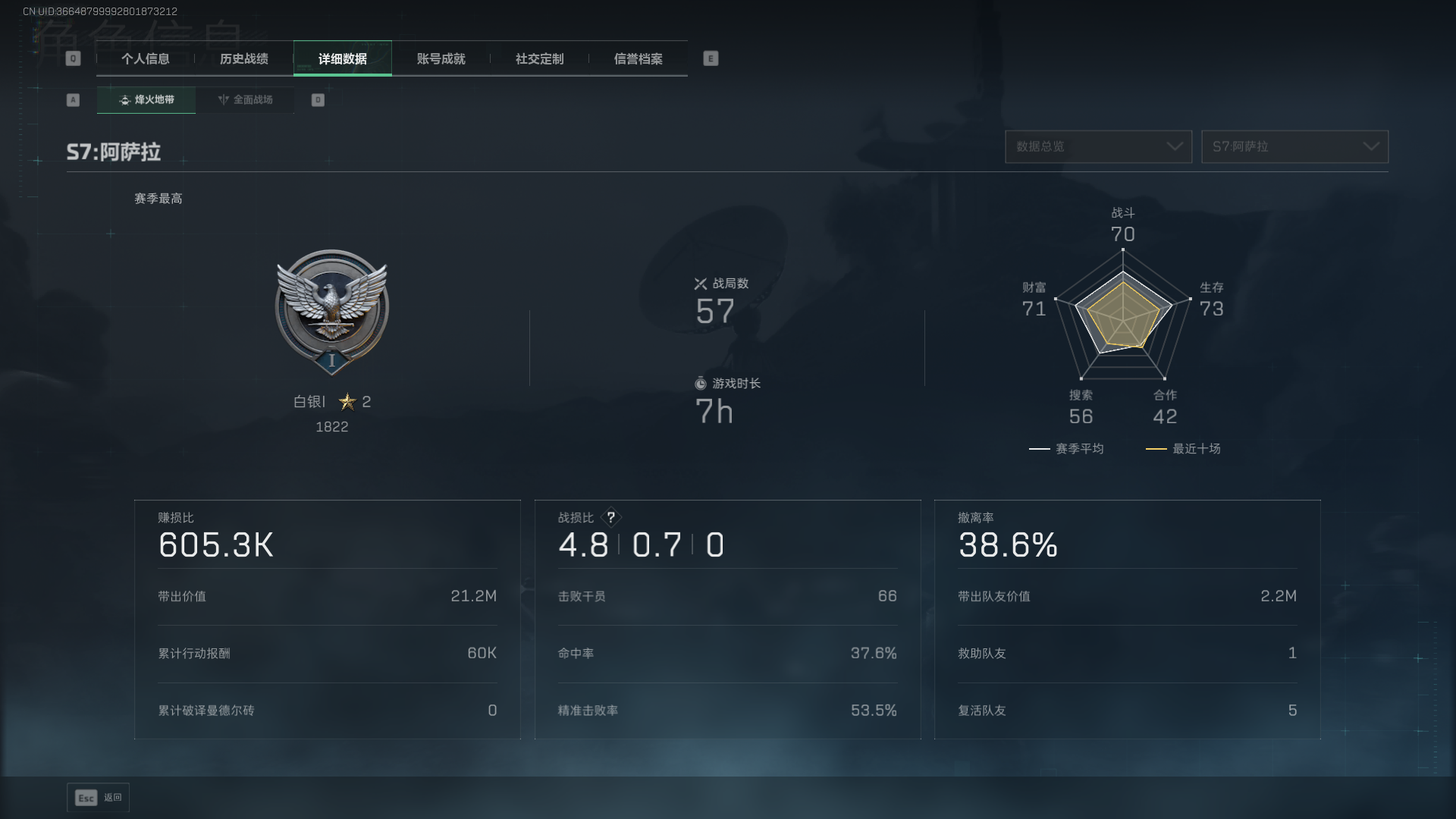 SJZCMW385309三角洲行动账号详情图4 SJZCMW385309三角洲行动账号详情图4