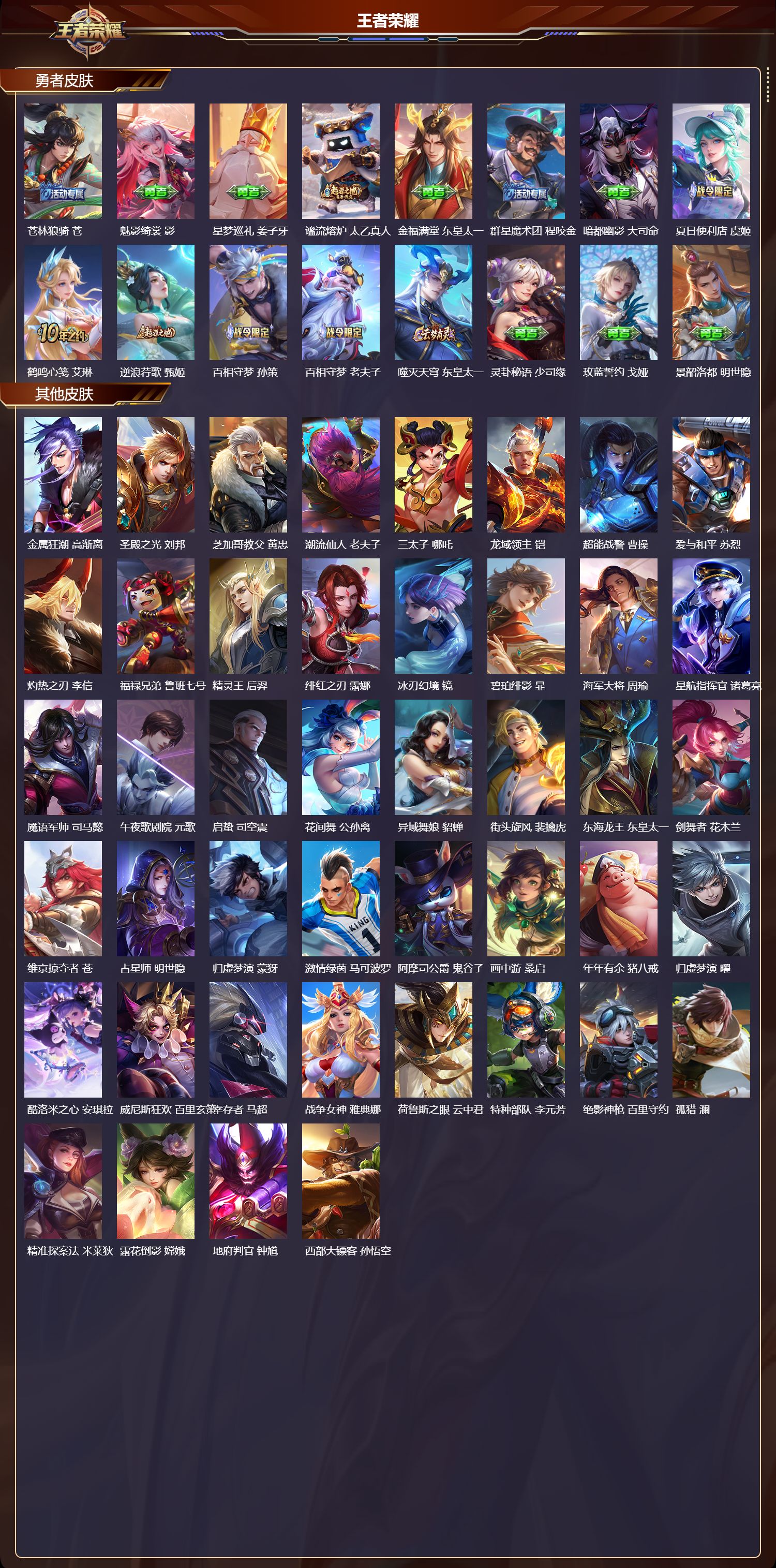 WZMK3382978王者荣耀账号详情图5