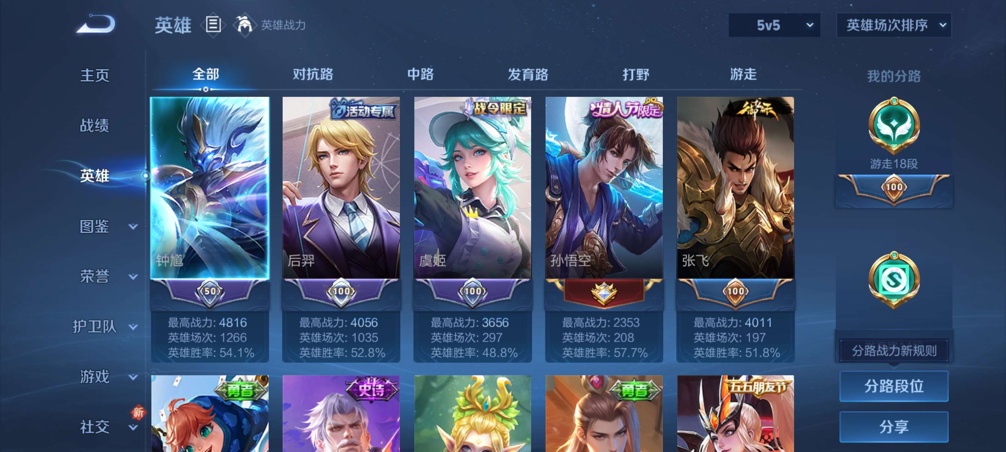 WZZM3386848王者荣耀账号详情图3 WZZM3386848王者荣耀账号详情图3