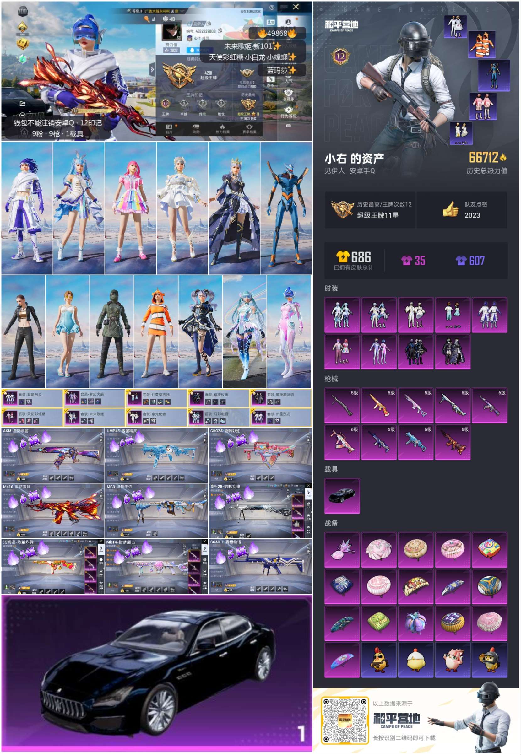 HPSJ3395251和平精英账号详情图5 HPSJ3395251和平精英账号详情图5