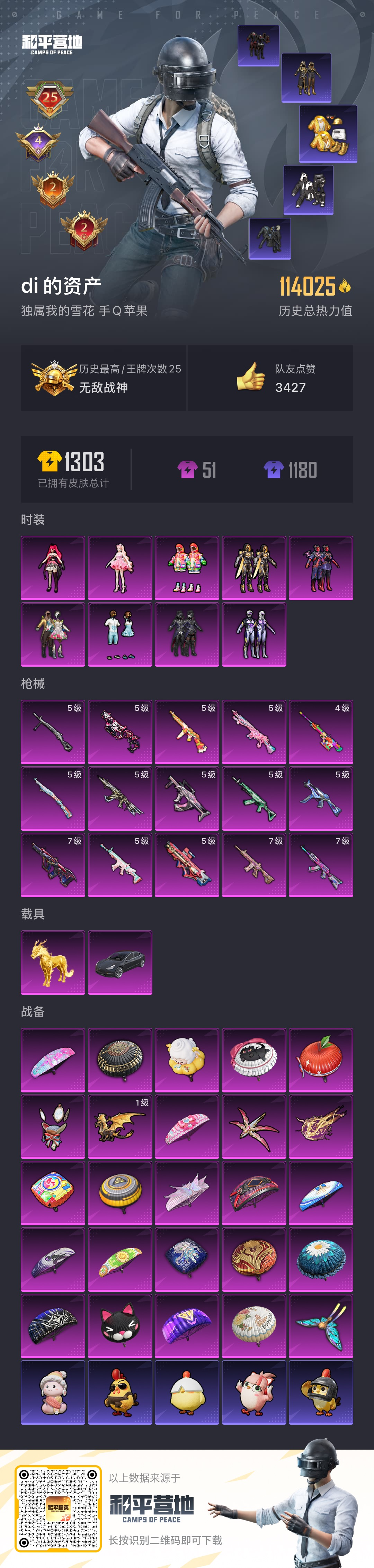 HPSJ3398290和平精英账号详情图4 HPSJ3398290和平精英账号详情图4