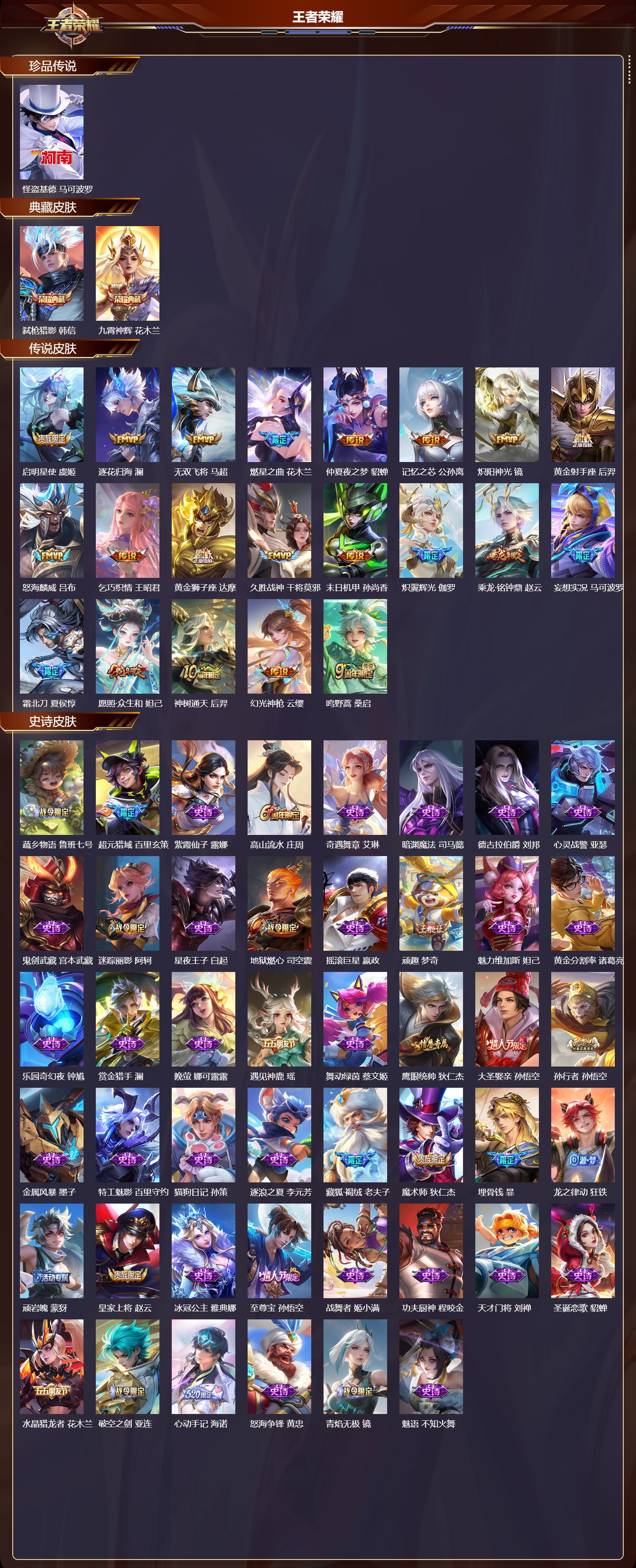 WZCMW3383202王者荣耀账号详情图3