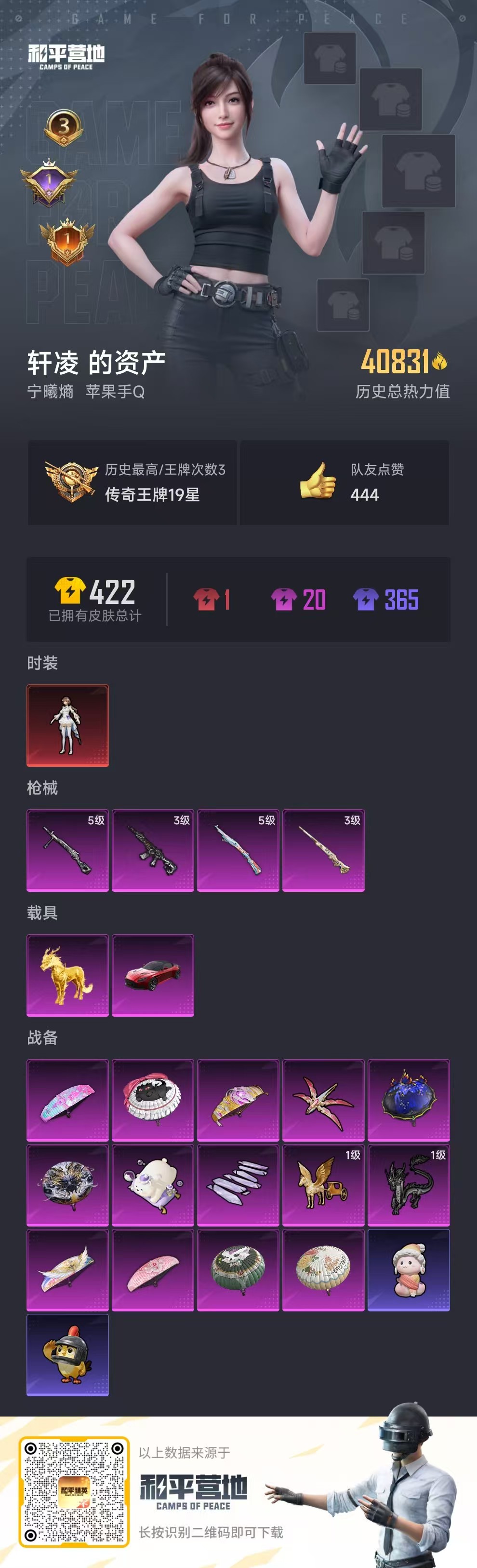 HPSJ3398295和平精英账号详情图4 HPSJ3398295和平精英账号详情图4