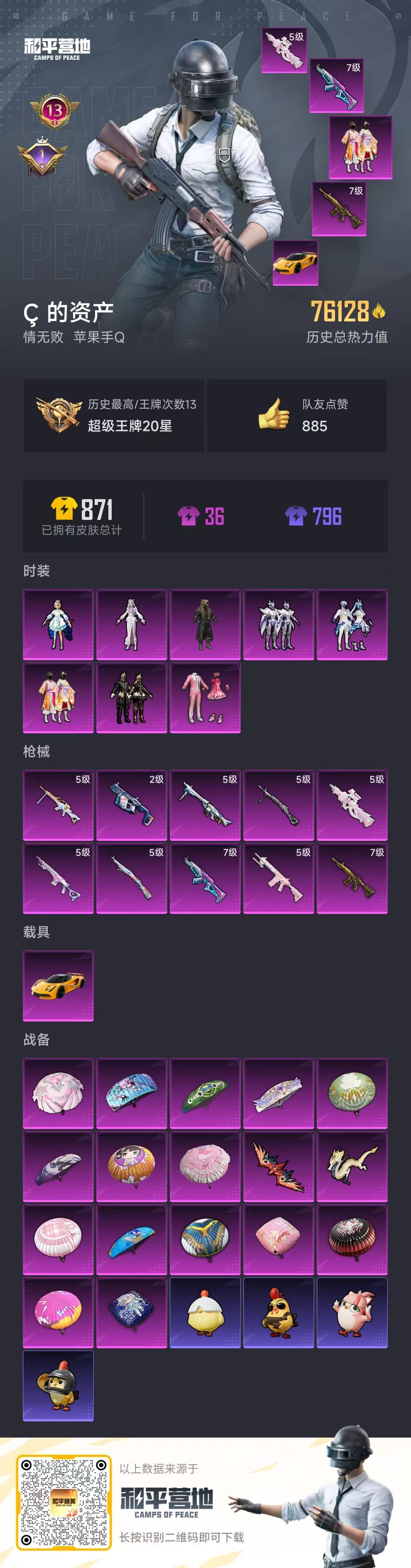 HPSJ3395258和平精英账号详情图3 HPSJ3395258和平精英账号详情图3