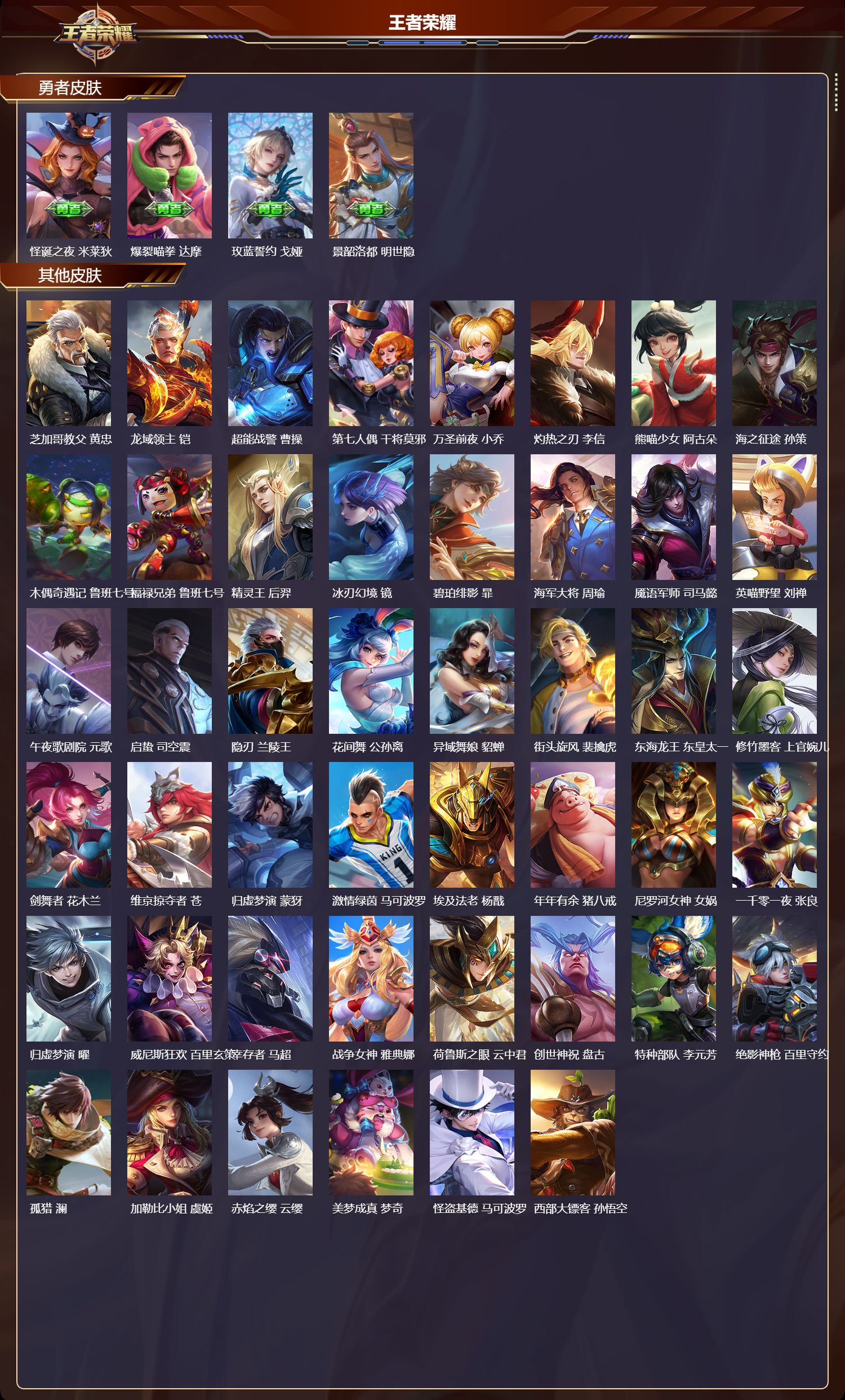 WZMK3382969王者荣耀账号详情图5