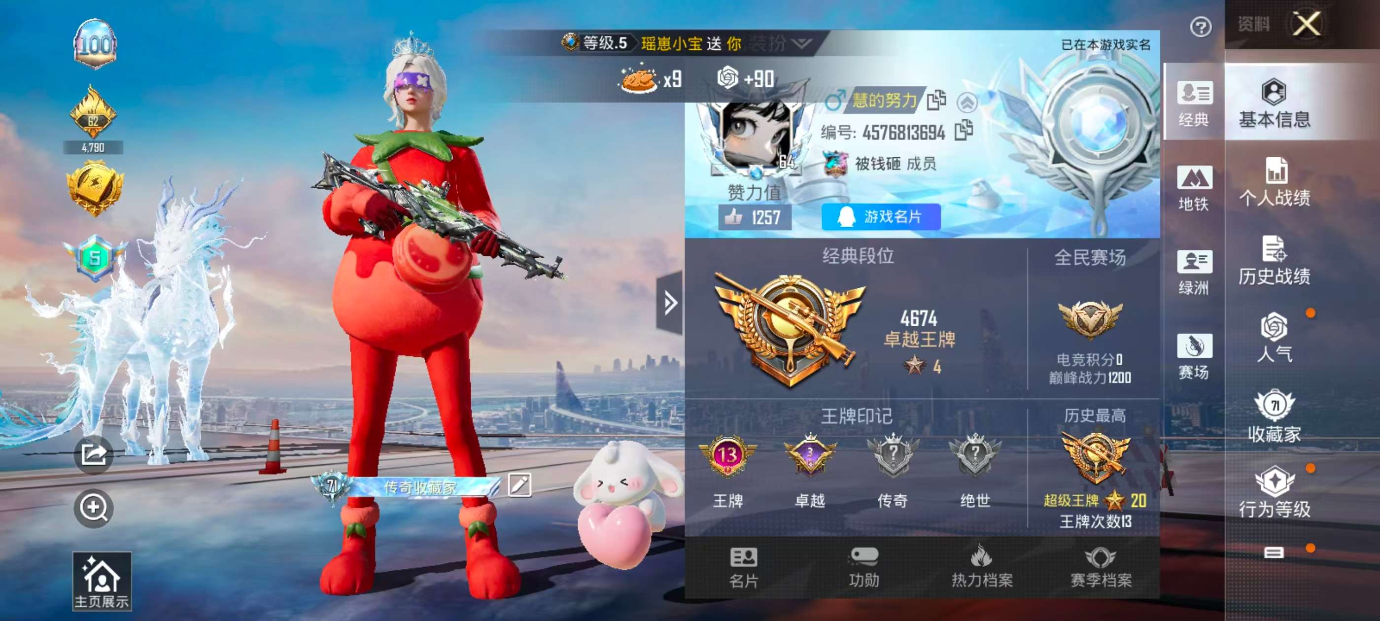 HPSJ3395174和平精英账号详情图2 HPSJ3395174和平精英账号详情图2