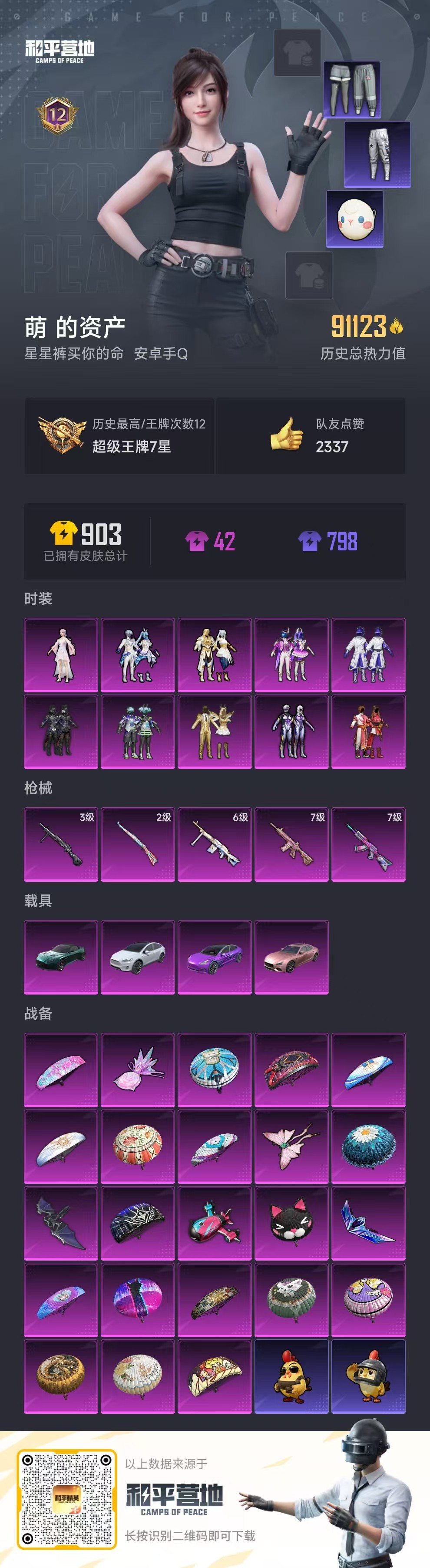 HPSJ3400557和平精英账号详情图4 HPSJ3400557和平精英账号详情图4