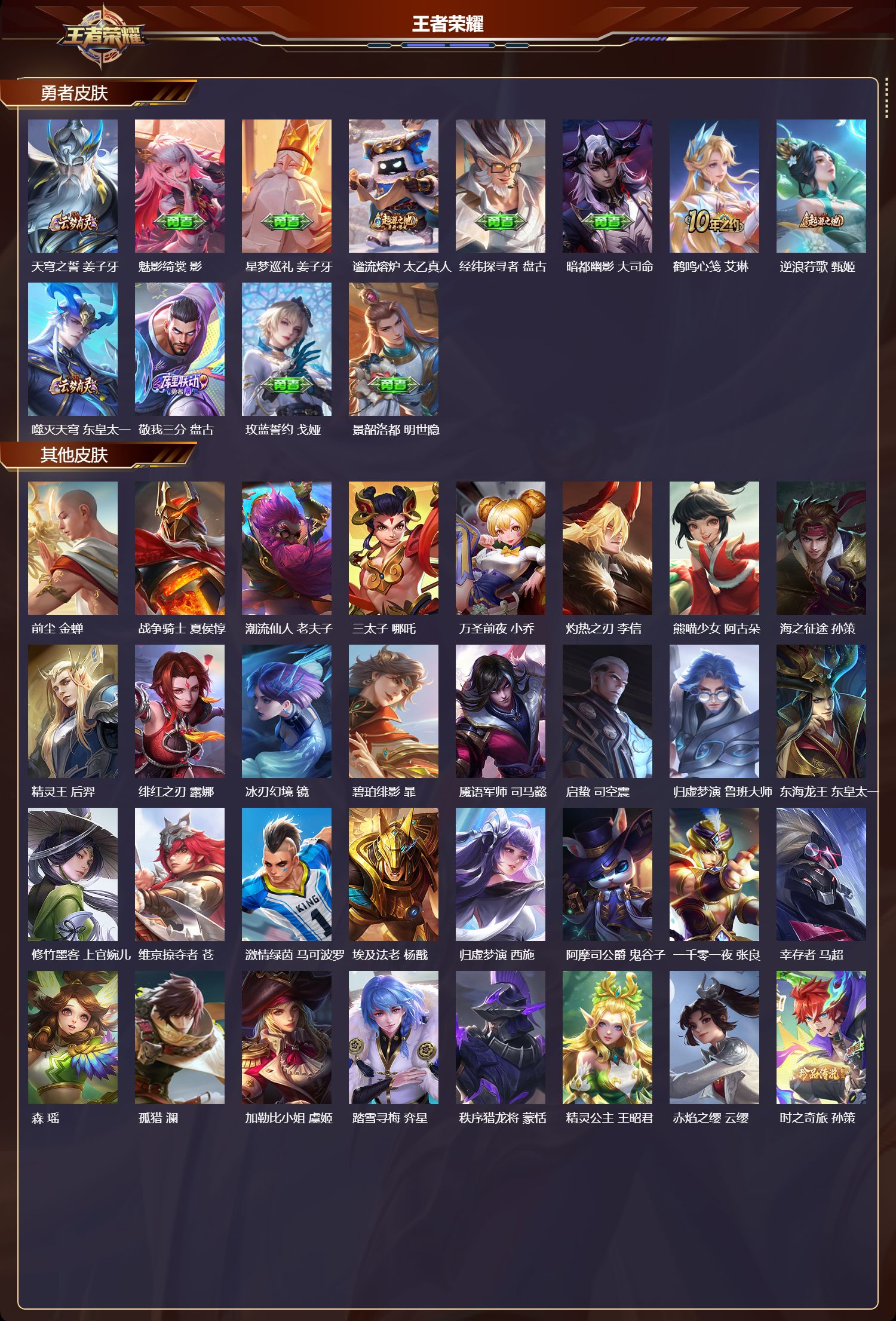 WZMK3386162王者荣耀账号详情图4