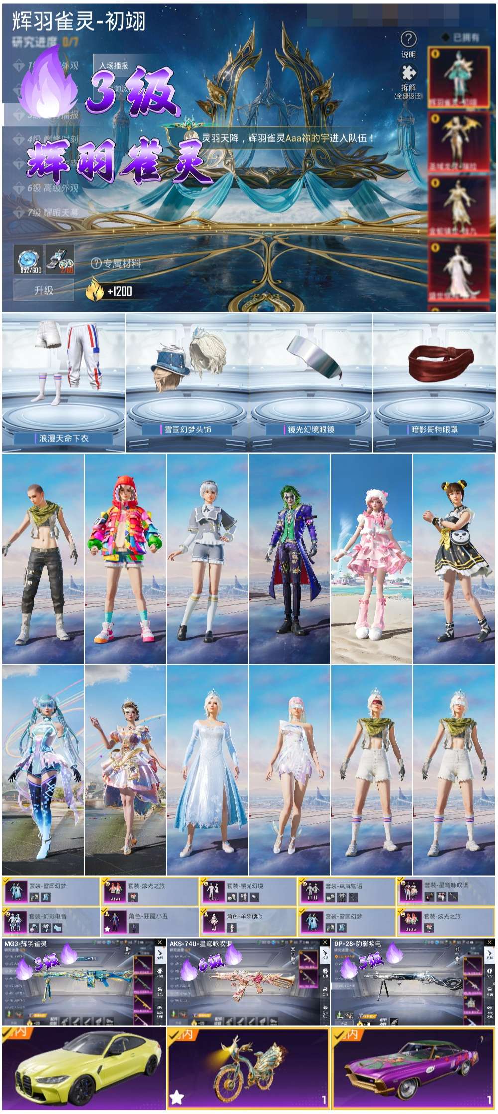 HPSJ3396296和平精英账号详情图5 HPSJ3396296和平精英账号详情图5