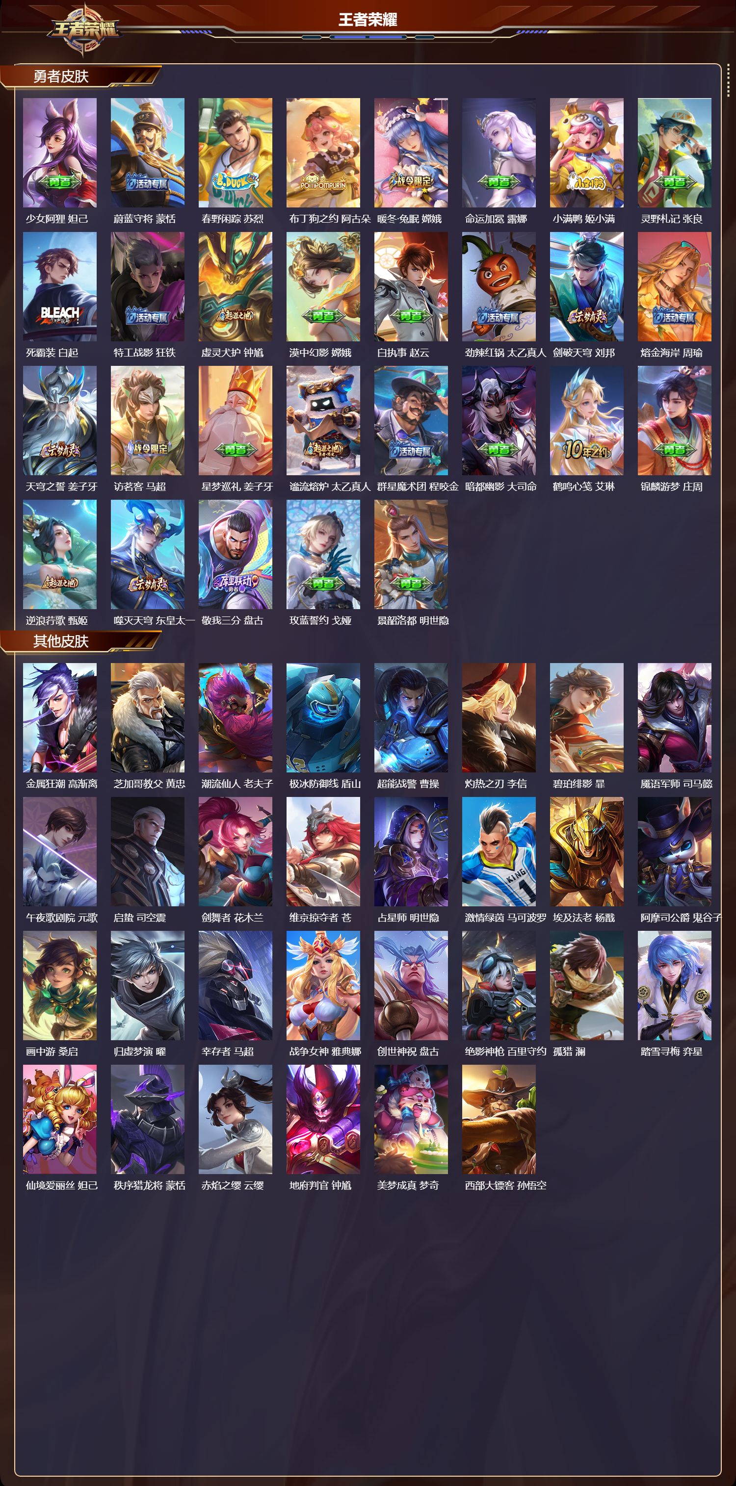 WZMK3386159王者荣耀账号详情图4