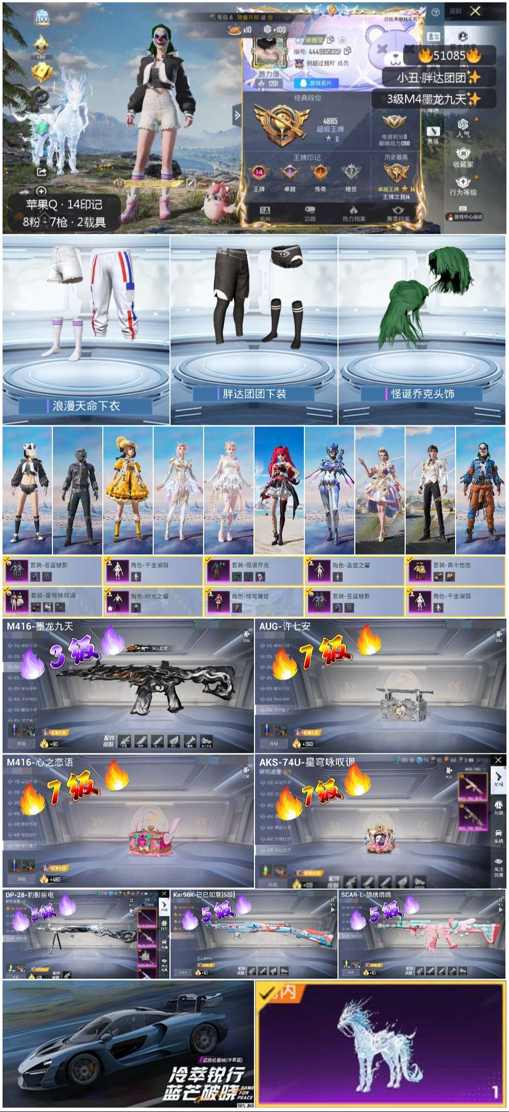 HPSJ3400547和平精英账号详情图3 HPSJ3400547和平精英账号详情图3