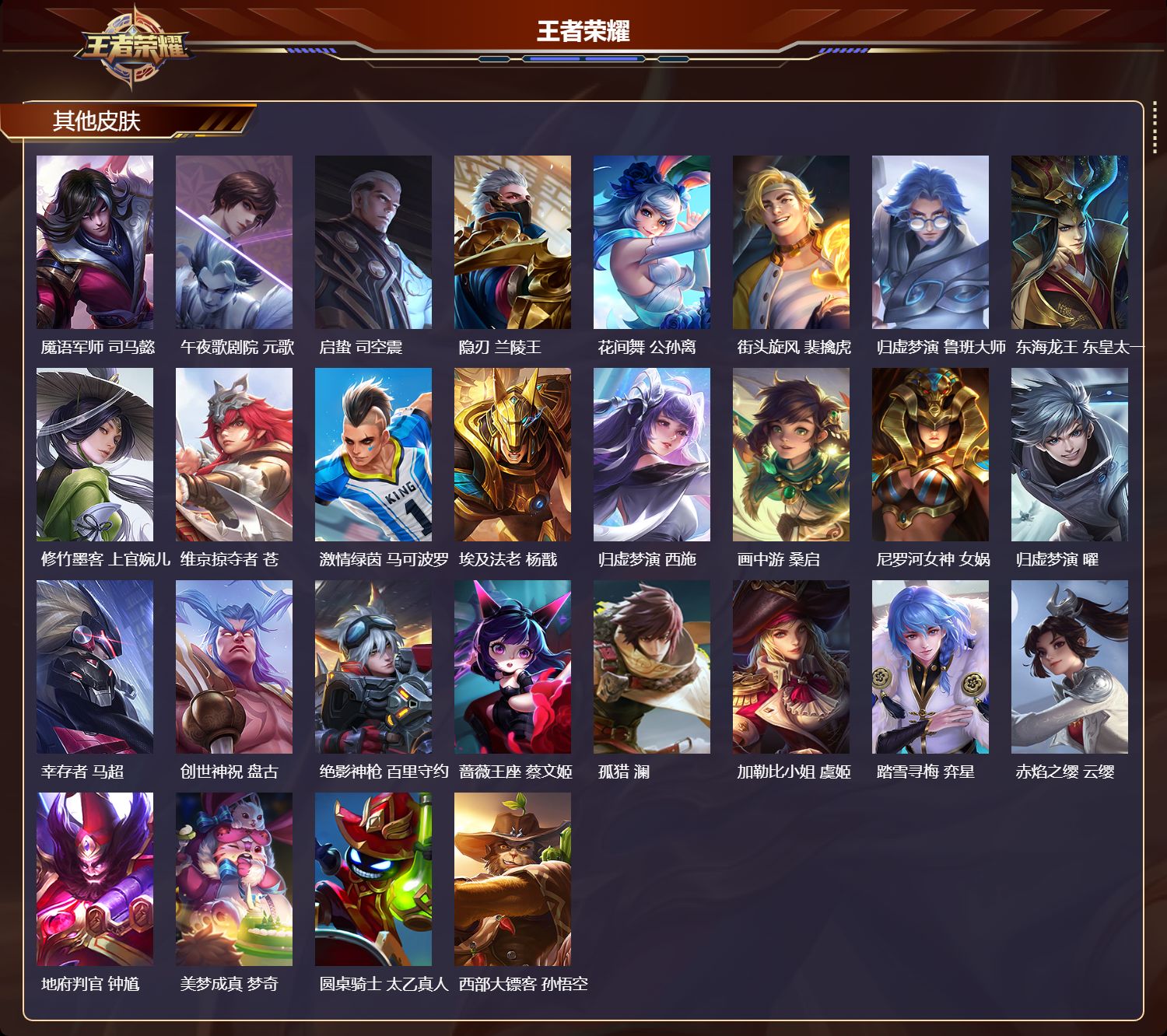 WZMK3386182王者荣耀账号详情图5