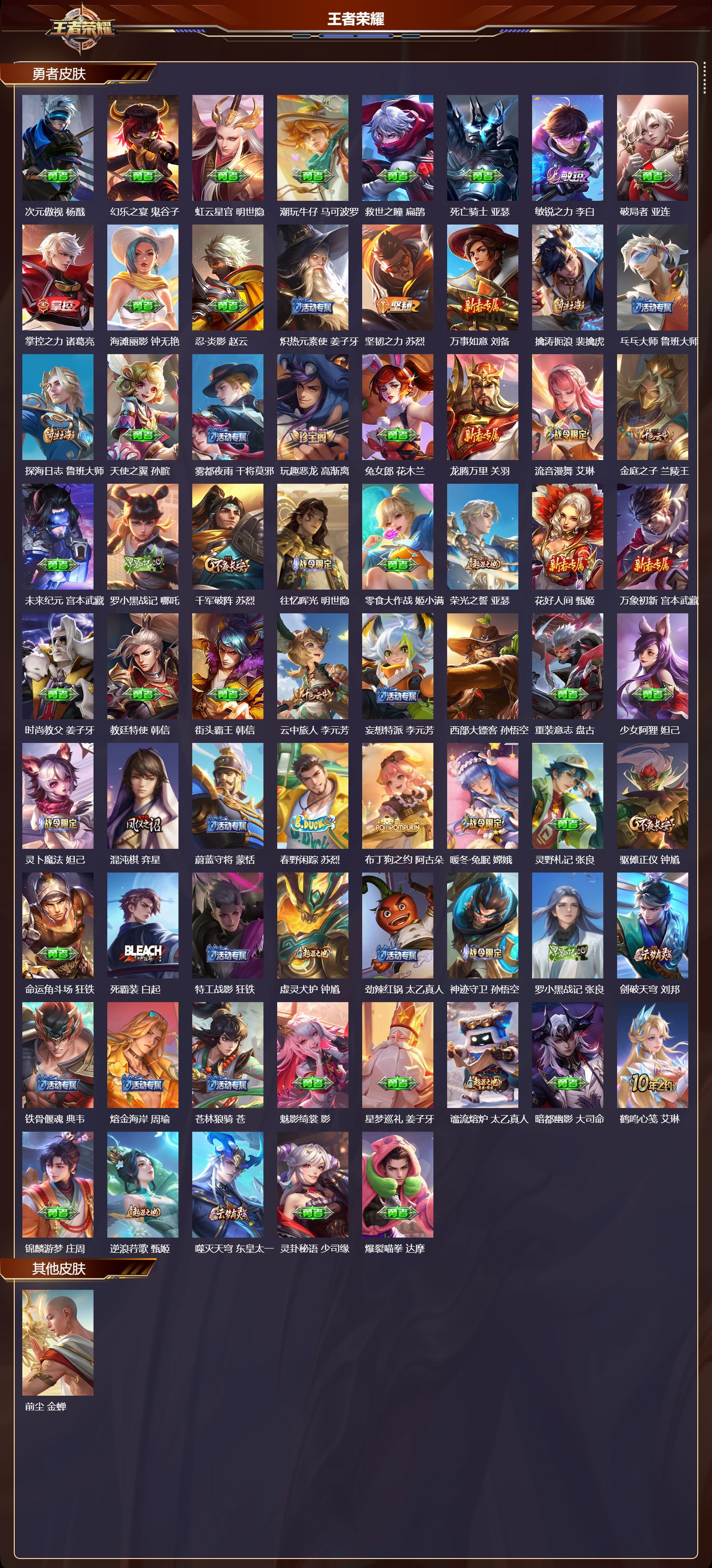 WZMK3386167王者荣耀账号详情图4 WZMK3386167王者荣耀账号详情图4